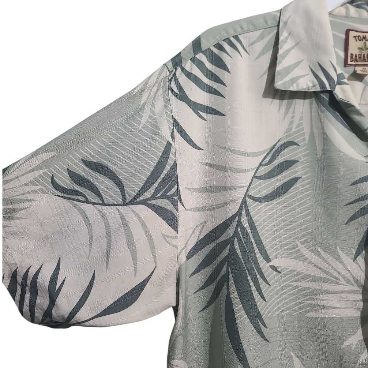 Tommy Bahama Tommy Bahama Vintage Silk Frond Print Button-Up Shirt M Size US M / EU 48-50 / 2 - 3 Thumbnail