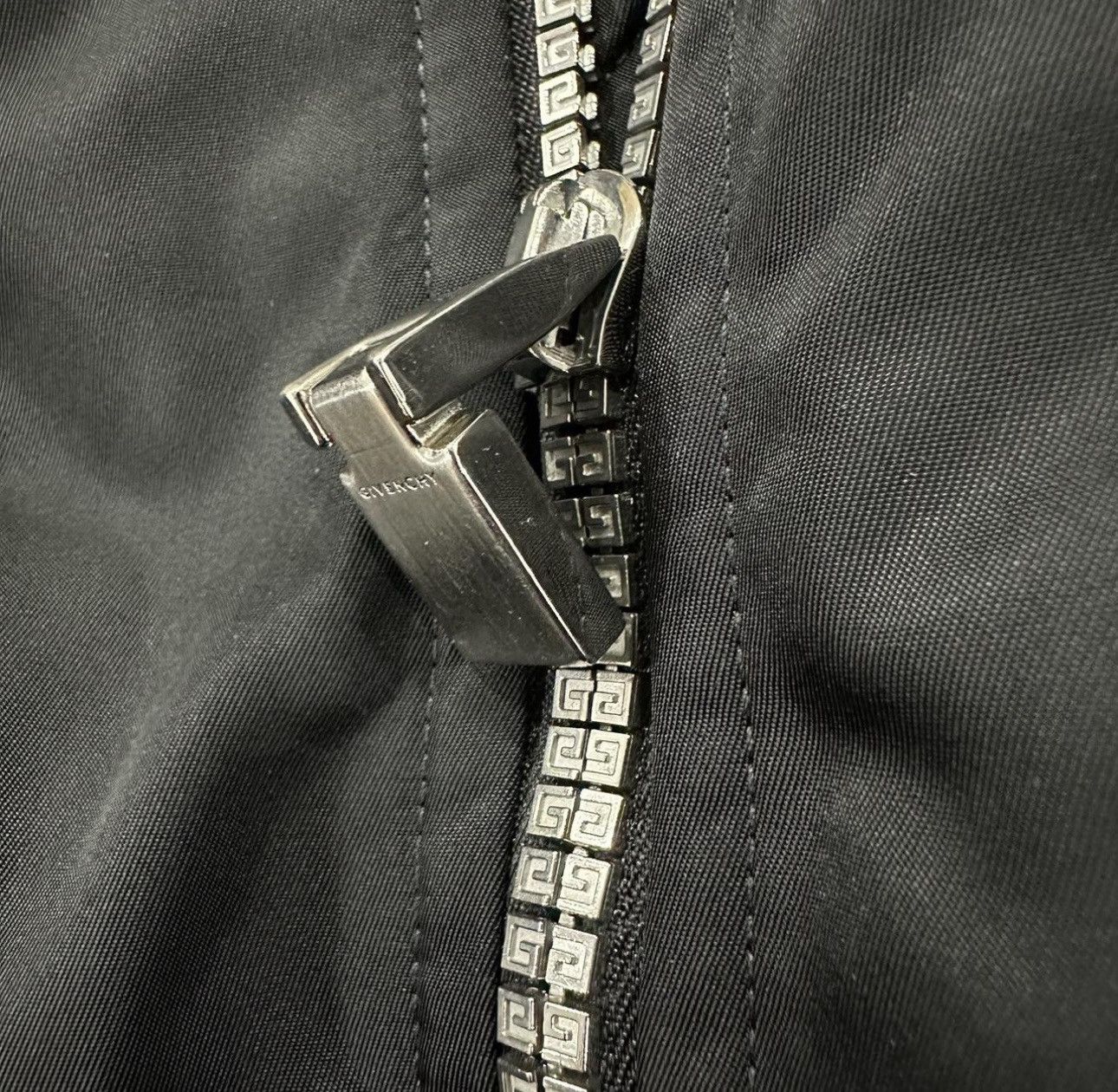 Givenchy Givenchy Black Gathered Bomber Jacket Size US M / EU 48-50 / 2 - 6 Thumbnail
