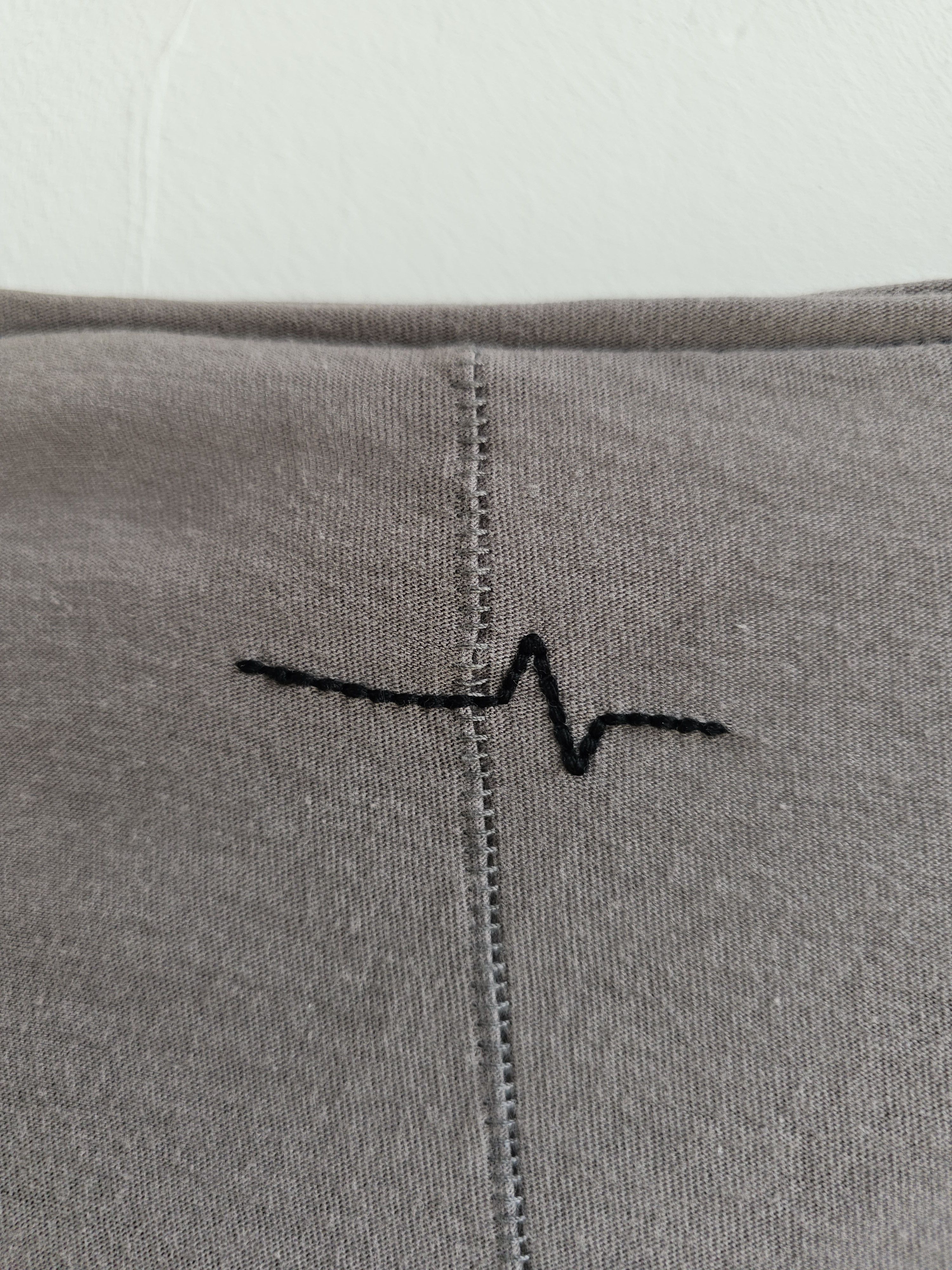 First Aid To The Injured Two-Sided T-Shirt with Asymmetric Hem Size US L / EU 52-54 / 3 - 4 Thumbnail