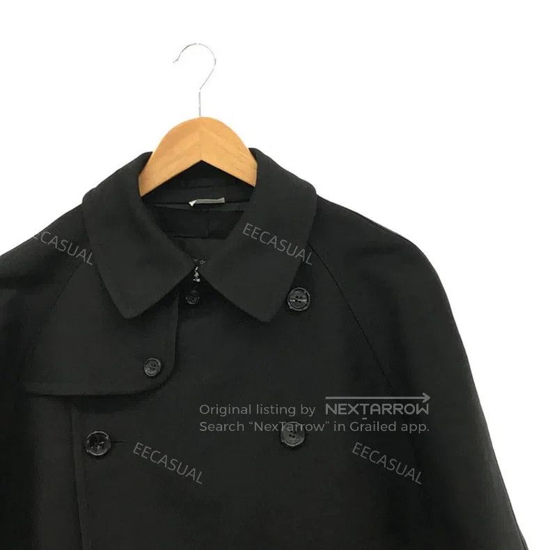 Comme des Garcons Comme Des Garcons Patchwork cloak long coat, Red and black Size S / US 4 / IT 40 - 6 Thumbnail