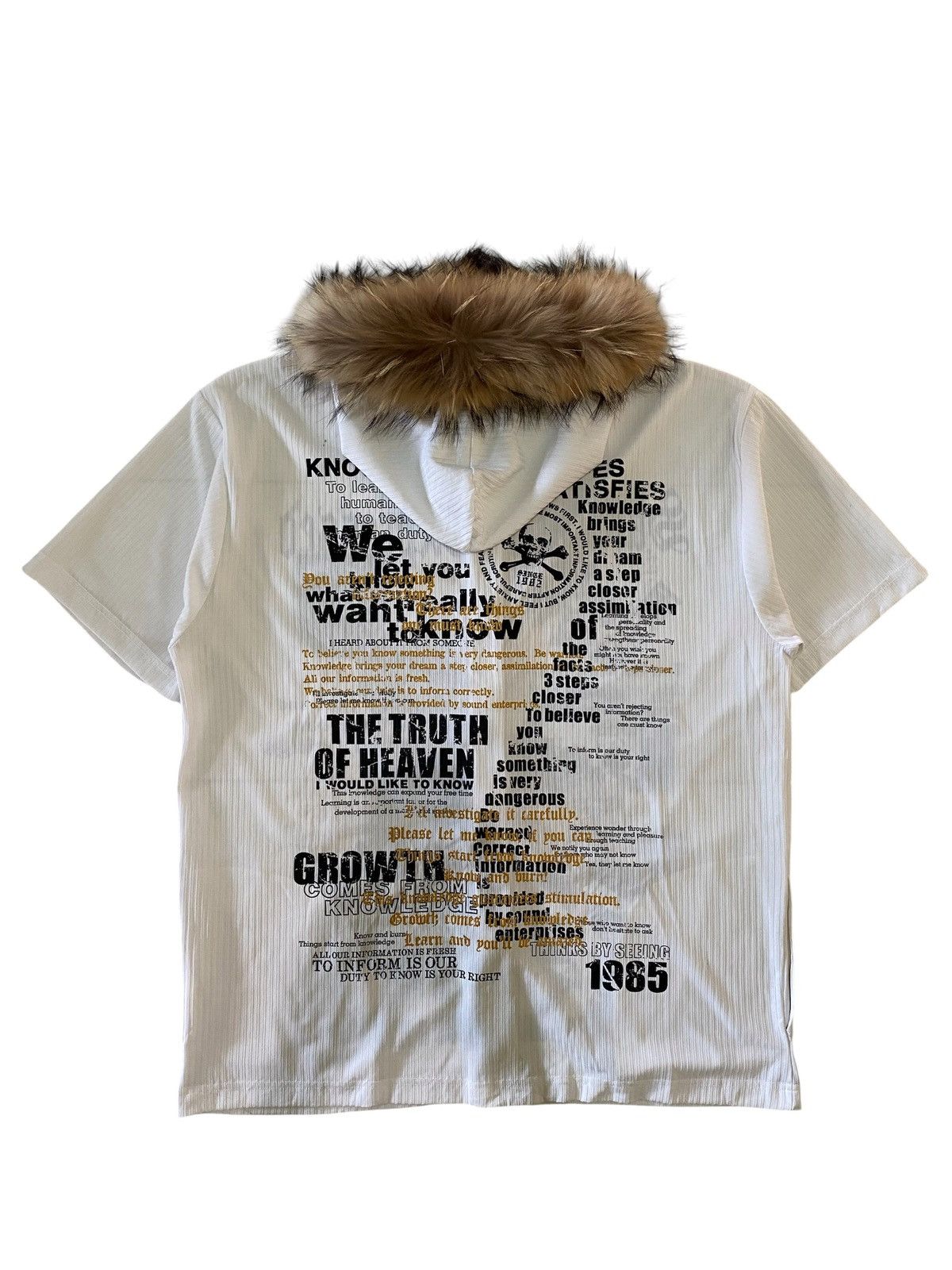Japanese Brand Fur Beaumont Carr Vintage Punk Japanese Dark Gothic Hoodie Size US XXL / EU 58 / 5 - 2 Thumbnail