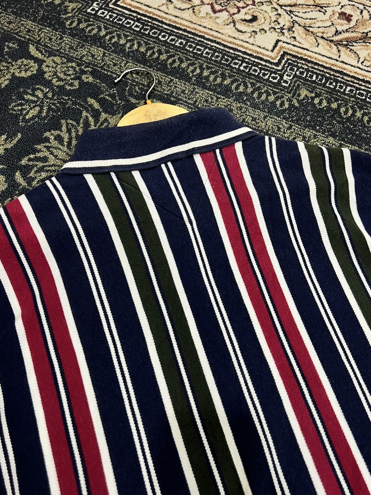 Tommy Hilfiger Tommy Hilfiger Stripes Multi Colour Polo Tees Size US M / EU 48-50 / 2 - 10 Thumbnail