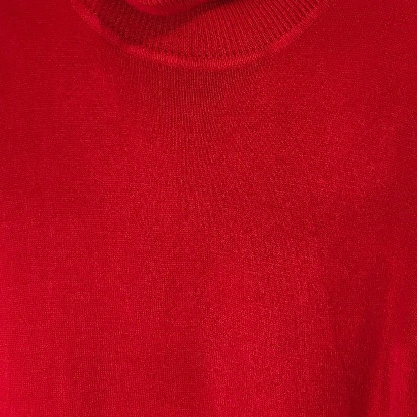 Other Designers Originals Red Cowl Neck Sleeveless Sweater M Size M / US 6-8 / IT 42-44 - 5 Thumbnail