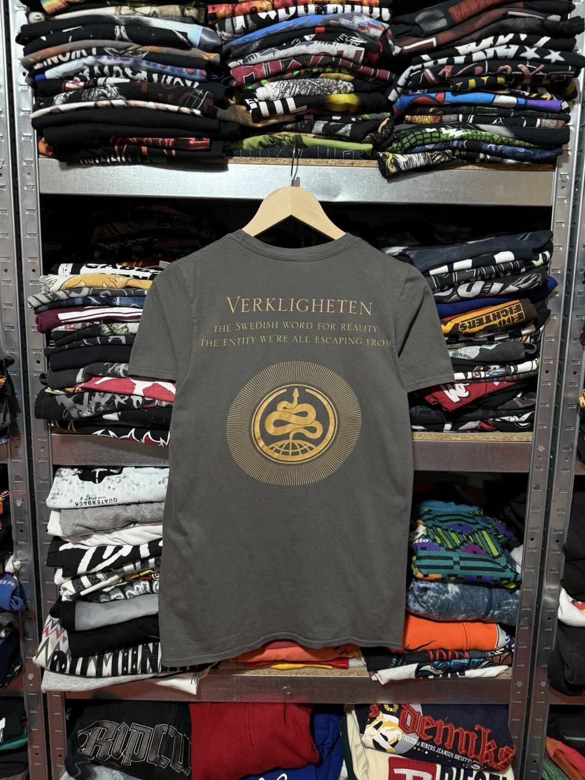 Band Tees Vintage 2019 Soilwork Verkligheten Rock T-Shirt Y2K Hype Size US S / EU 44-46 / 1 - 2 Thumbnail