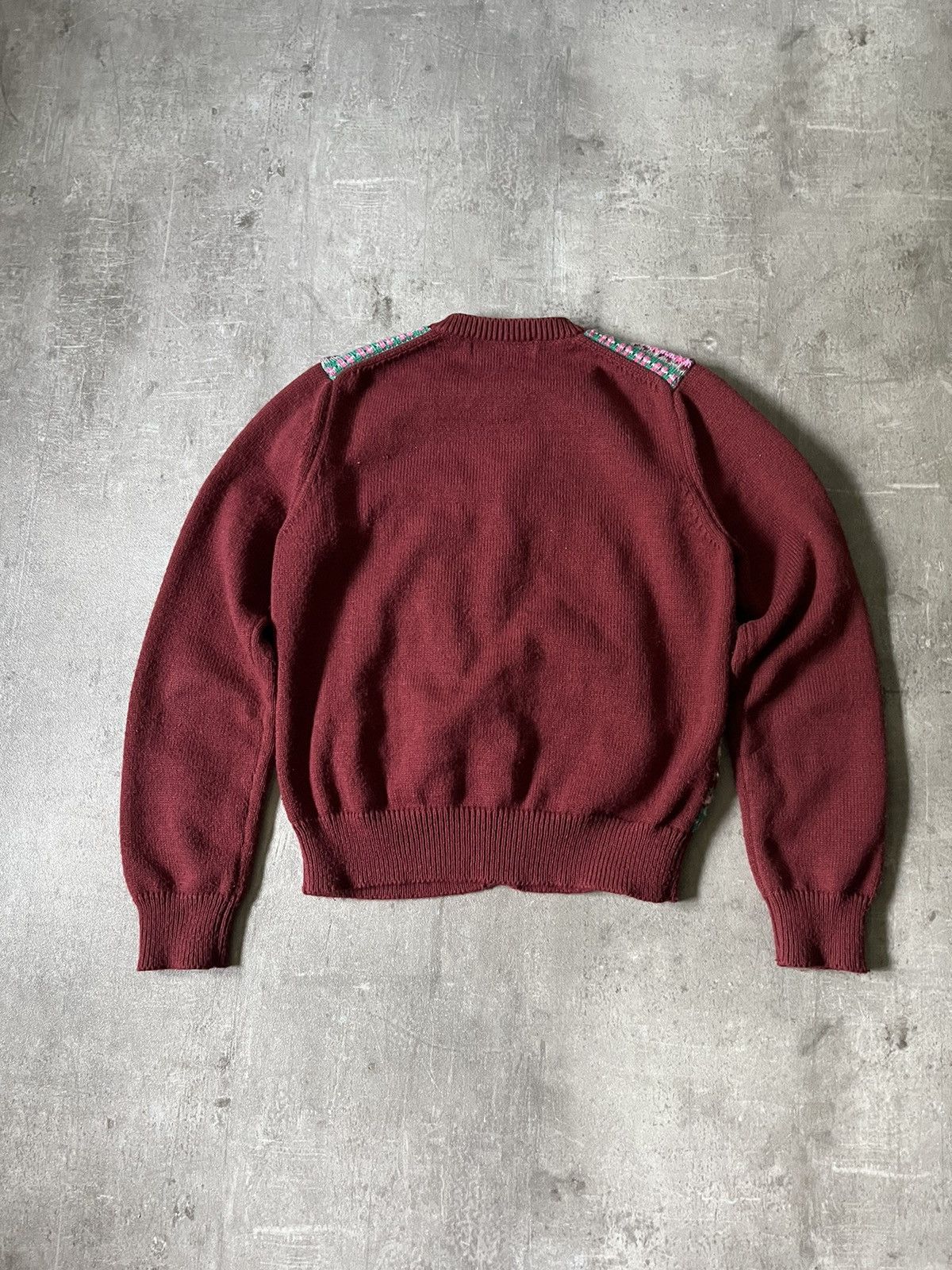 Comme des Garcons × Japanese Brand Comme des Garcons GIRL wool multicolor cardigan Size M / US 6-8 / IT 42-44 - 8 Thumbnail
