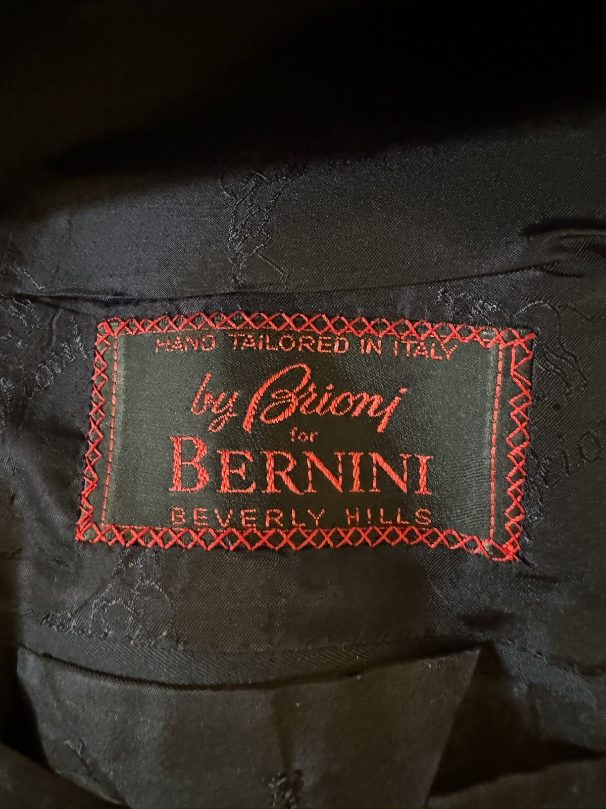Brioni Brioni Made in Italy 3 Button Jacket in Midnight Navy 46L Size 46L - 11 Thumbnail