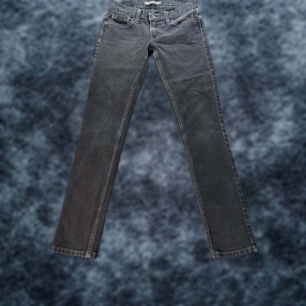 Levi's VINTAGE Levi's Jeans Bootcut Women 28x29 Blue - 524 Too Superlow Low Rise Denim Cotton Blend Regular Inseam 29 Dark Wash Comfort Stretch Size 28" / US 6 / IT 42 - 1 Thumbnail