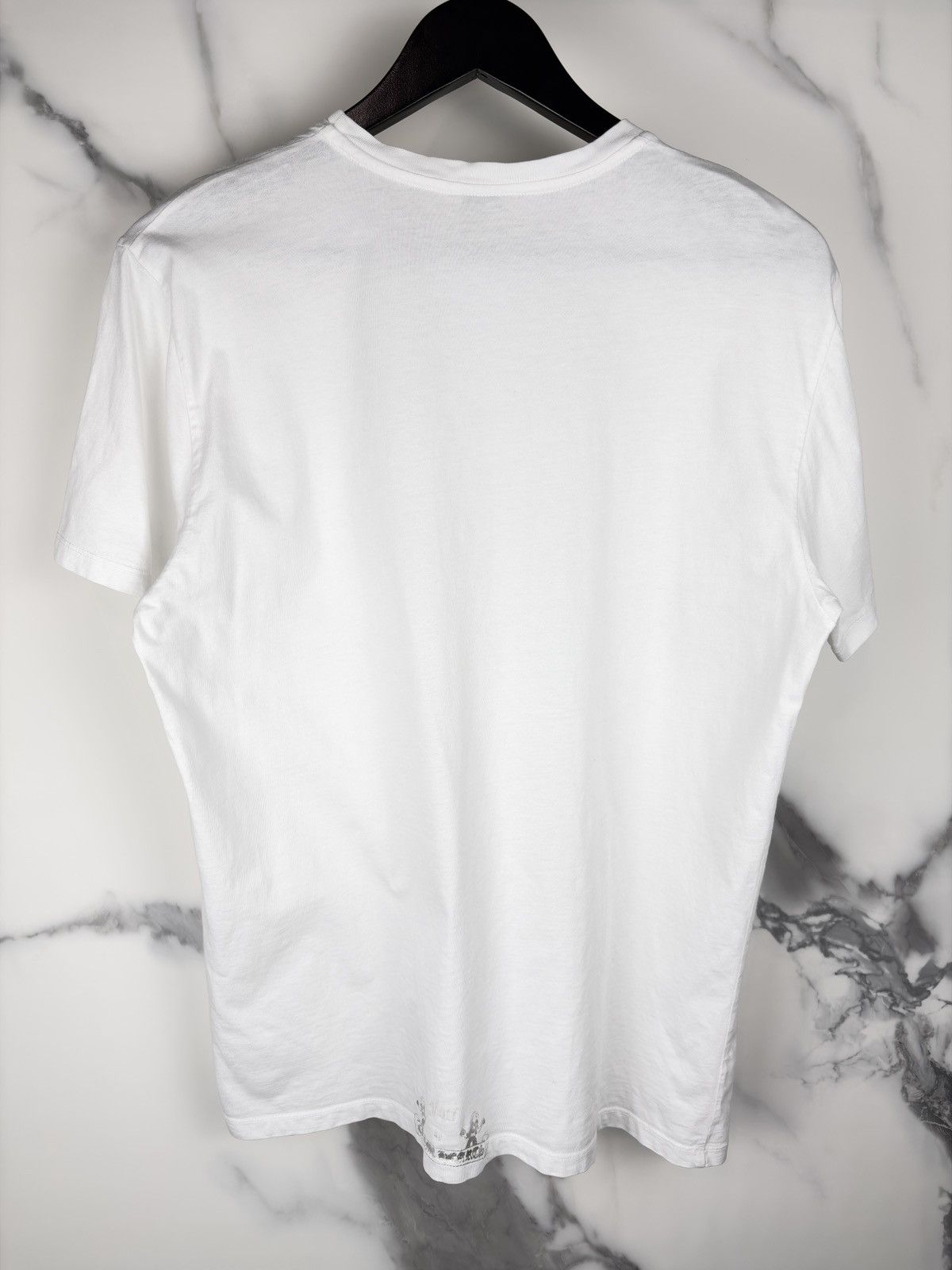 Chrome Hearts Chrome Hearts Vintage Foti Skull Metallic Print Tshirt White Size US M / EU 48-50 / 2 - 3 Thumbnail