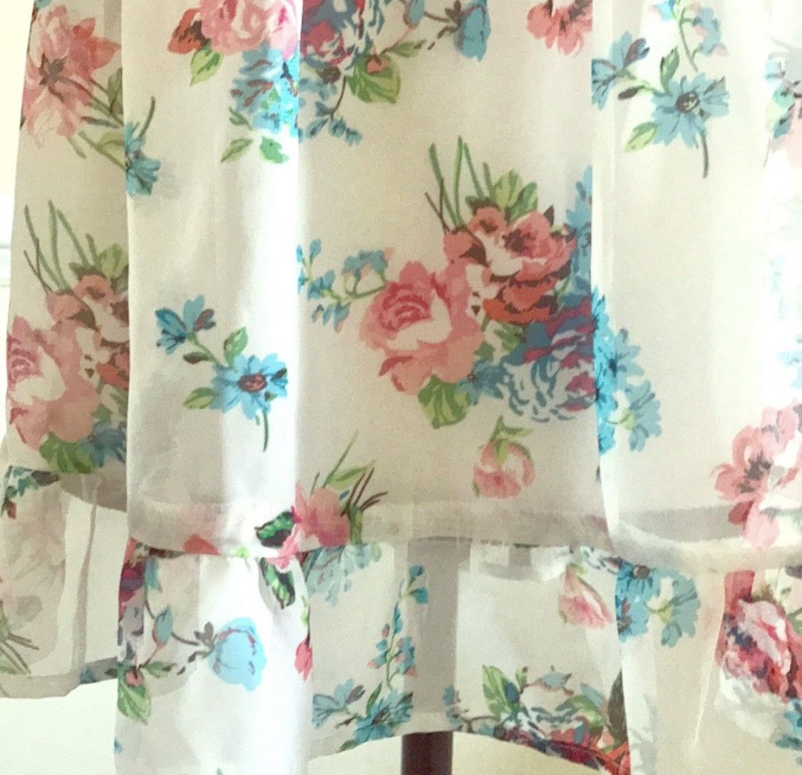 Other OPEN BACK SEMI SHEER FLORAL PRINT TANK TOP SIZE M Size M / US 6-8 / IT 42-44 - 6 Thumbnail