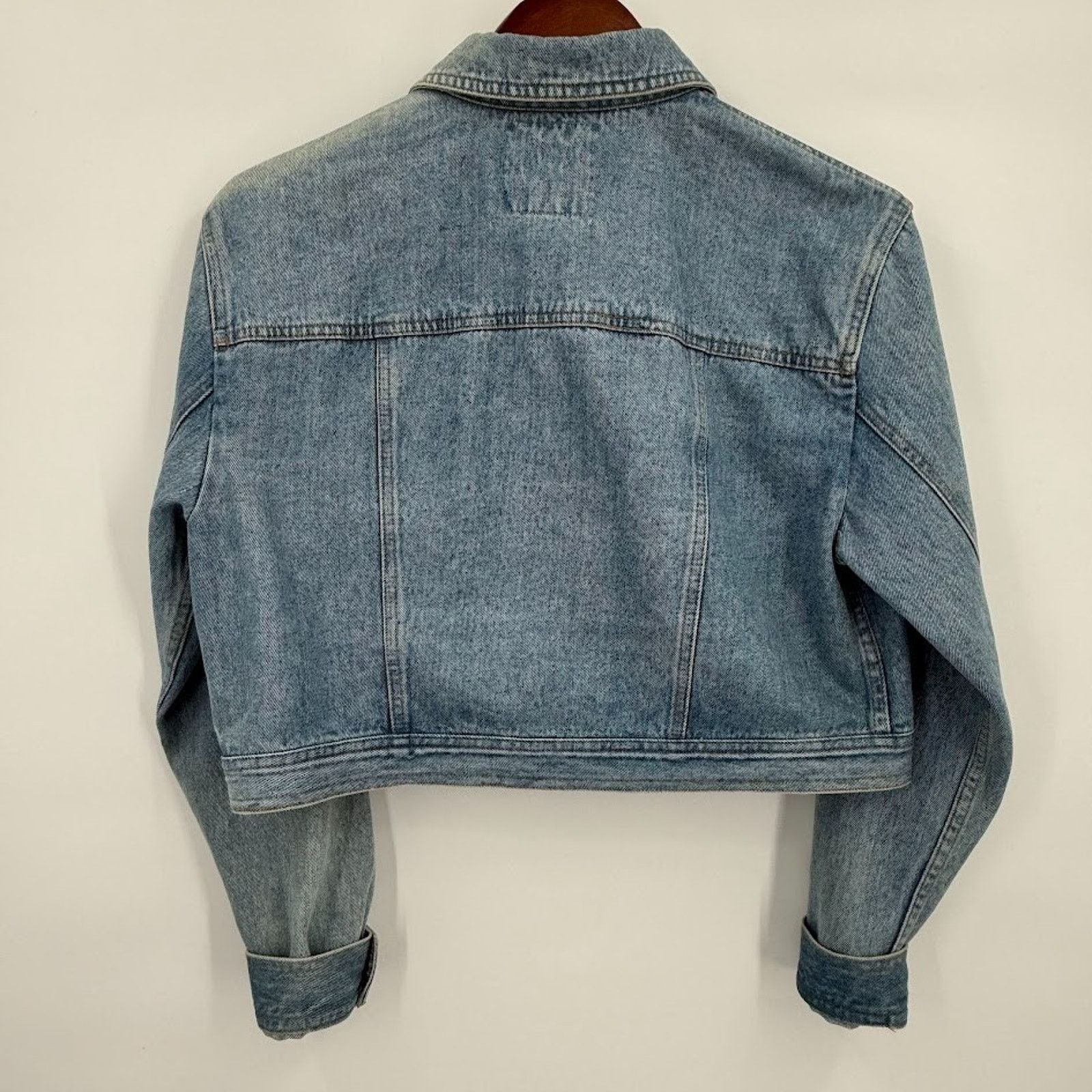 & Other Stories VINTAGE Denim The Limited Snap Closure Cropped Chest M Size M / US 6-8 / IT 42-44 - 2 Thumbnail