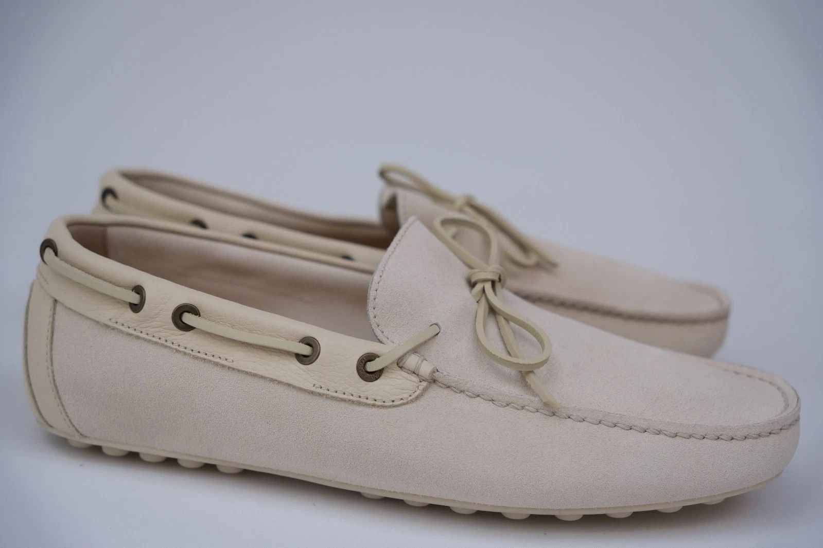 Loro Piana New Loro Piana Dot Sole Beige Loafers UK 7.5 US 8.5 EU 41.5 Size US 8.5 / EU 41-42 - 2 Thumbnail