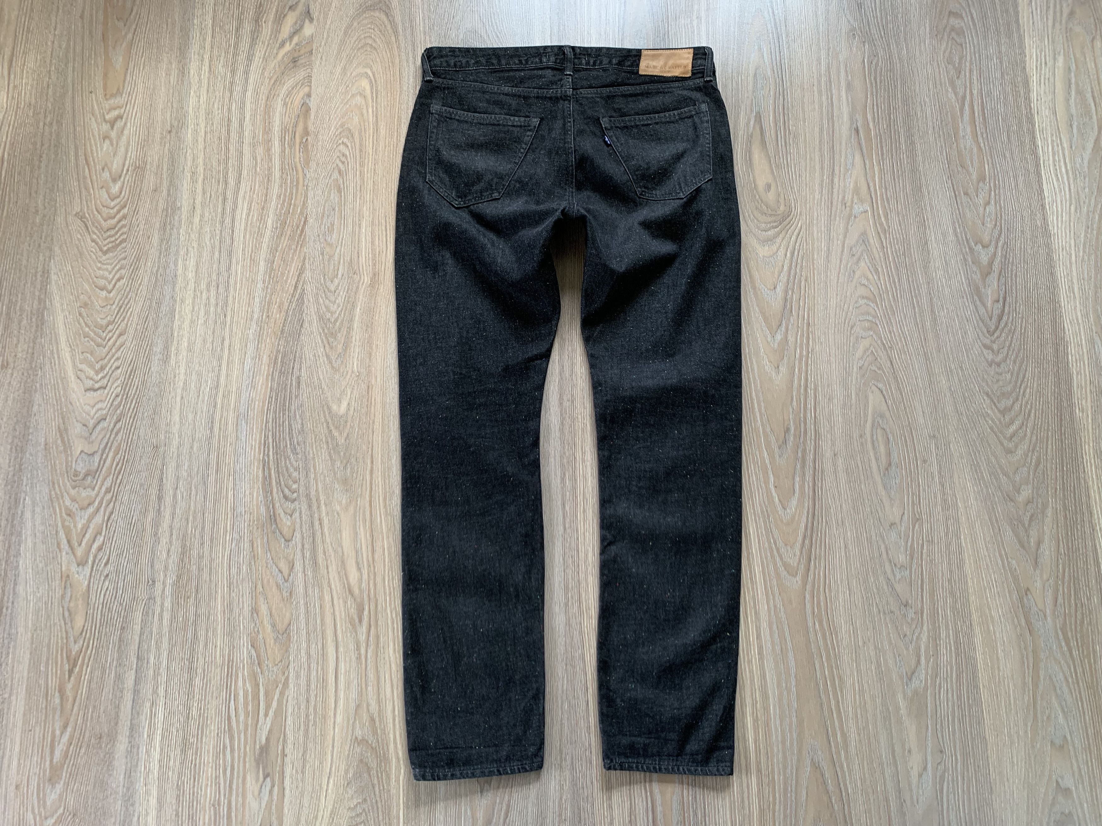 Levi's × Levi's Made & Crafted × Levi's Vintage Clothing Levi's Made & Crafted Tack Slim Dark Grey Jeans Size US 34 / EU 50 - 3 Thumbnail