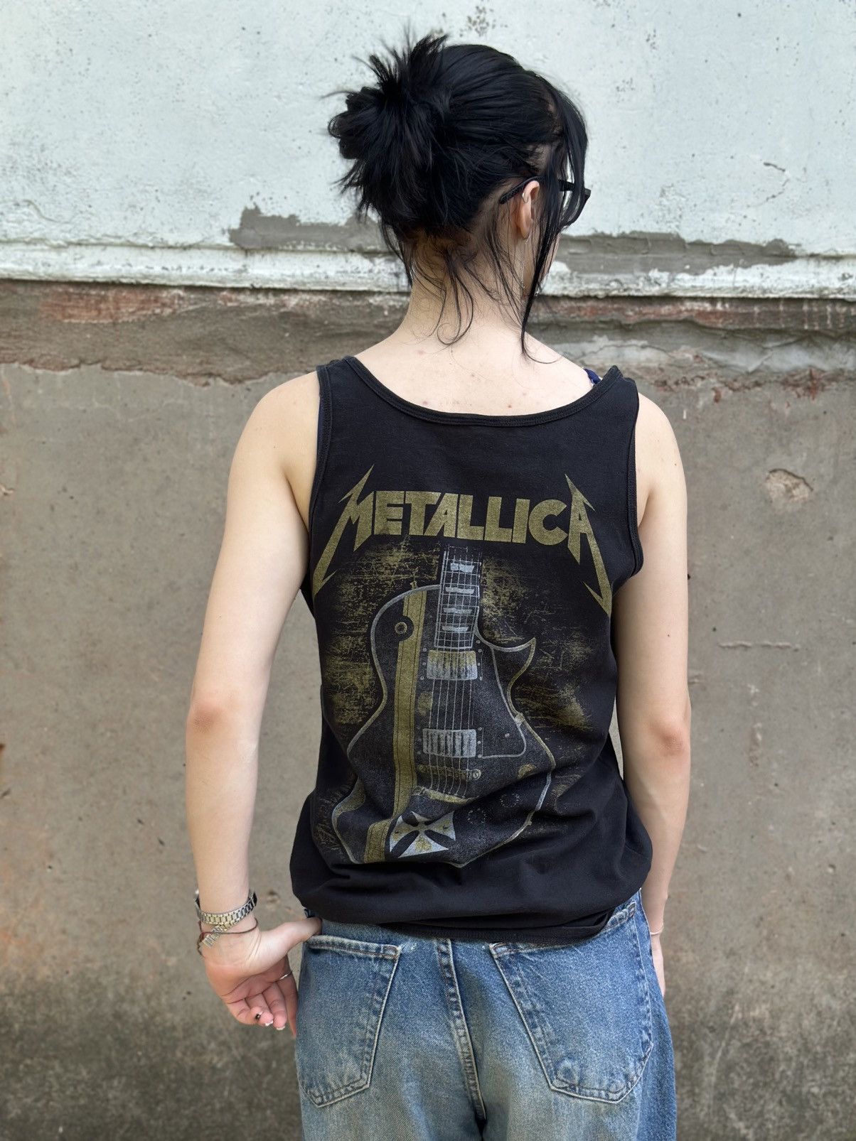 Metallica VTG Metallica Tank Top Sleeves Big Logo Size XL Band Rock Size XL / US 12-14 / IT 48-50 - 1 Thumbnail