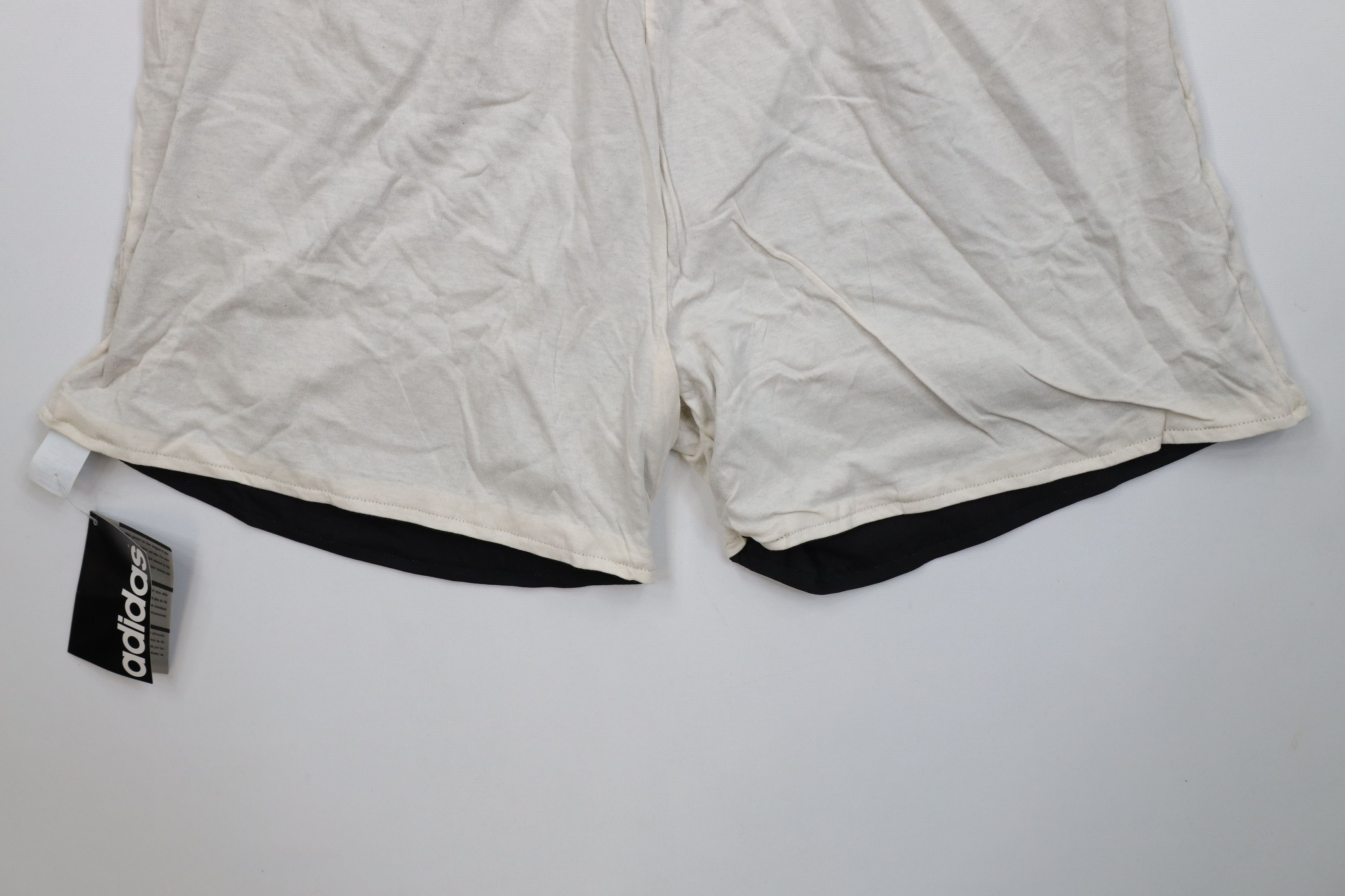 Adidas Deadstock Vintage 90s Adidas Reversible Above Knee Shorts Size US 36 / EU 52 - 16 Thumbnail