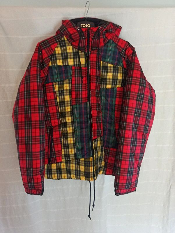 Comme des Garcons comme des garcons fw 2010 tartan patchwork jacket Grailed