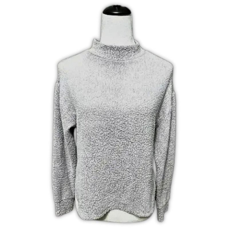 Other Abound Sweater Mock Neck Long Sleeve Fuzzy Light Purple XS Size XS / US 0-2 / IT 36-38 - 1 Thumbnail