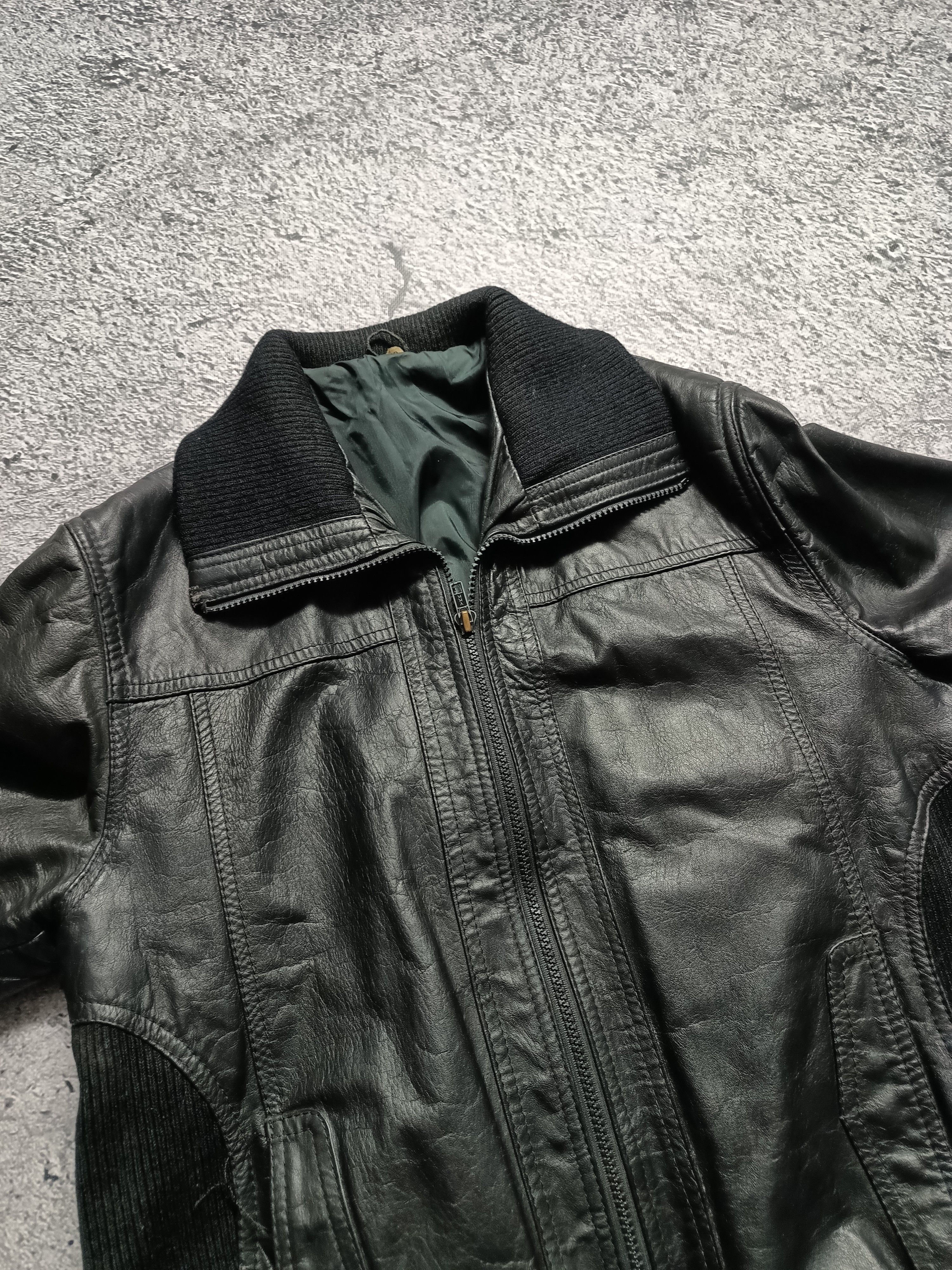 Vintage Vintage 90s Leather Jacket Premium Leather Acne Avirex Style Size US S / EU 44-46 / 1 - 3 Thumbnail