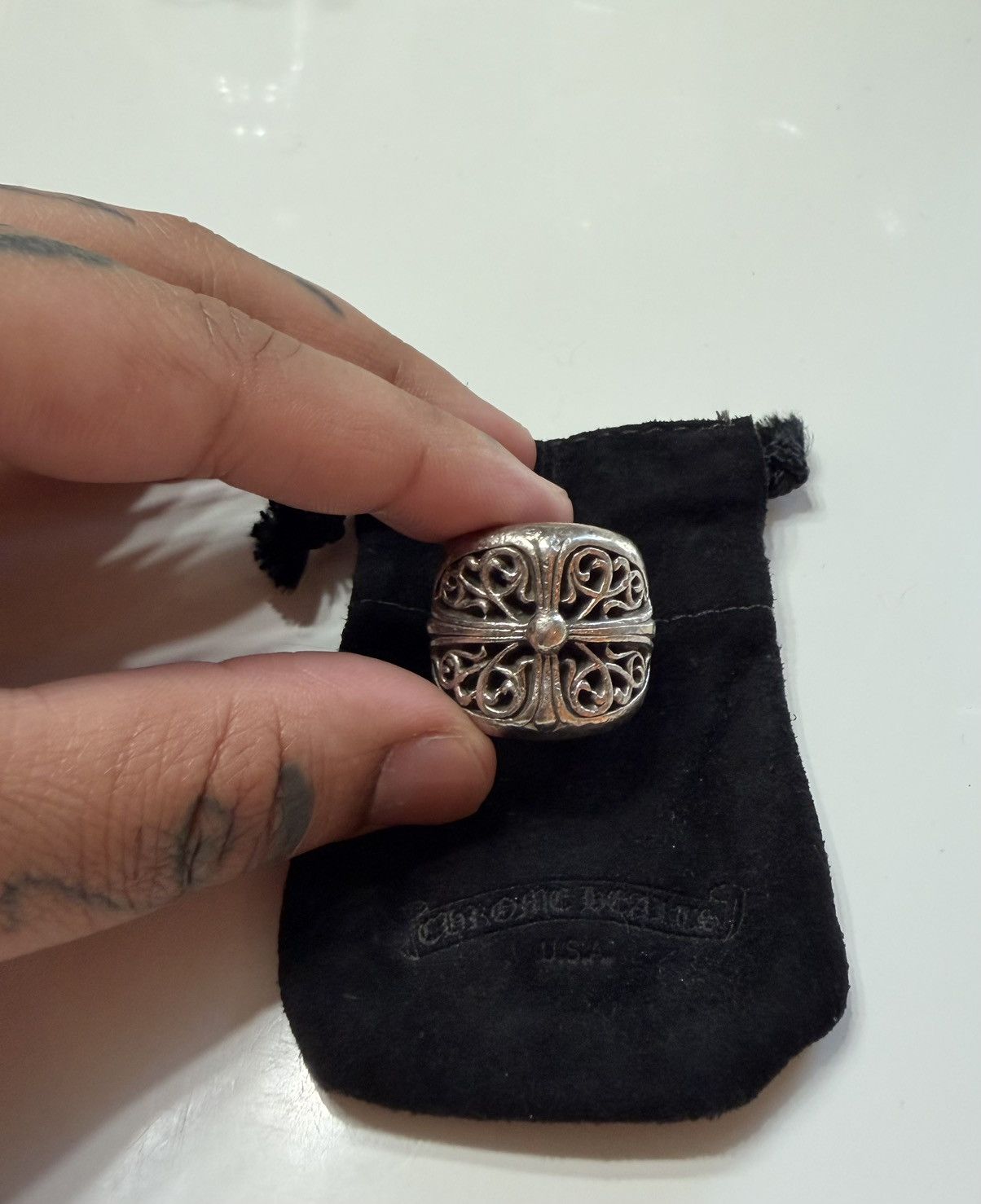 Chrome Hearts Chrome Hearts Classic Oval Ring Size ONE SIZE - 1 Thumbnail