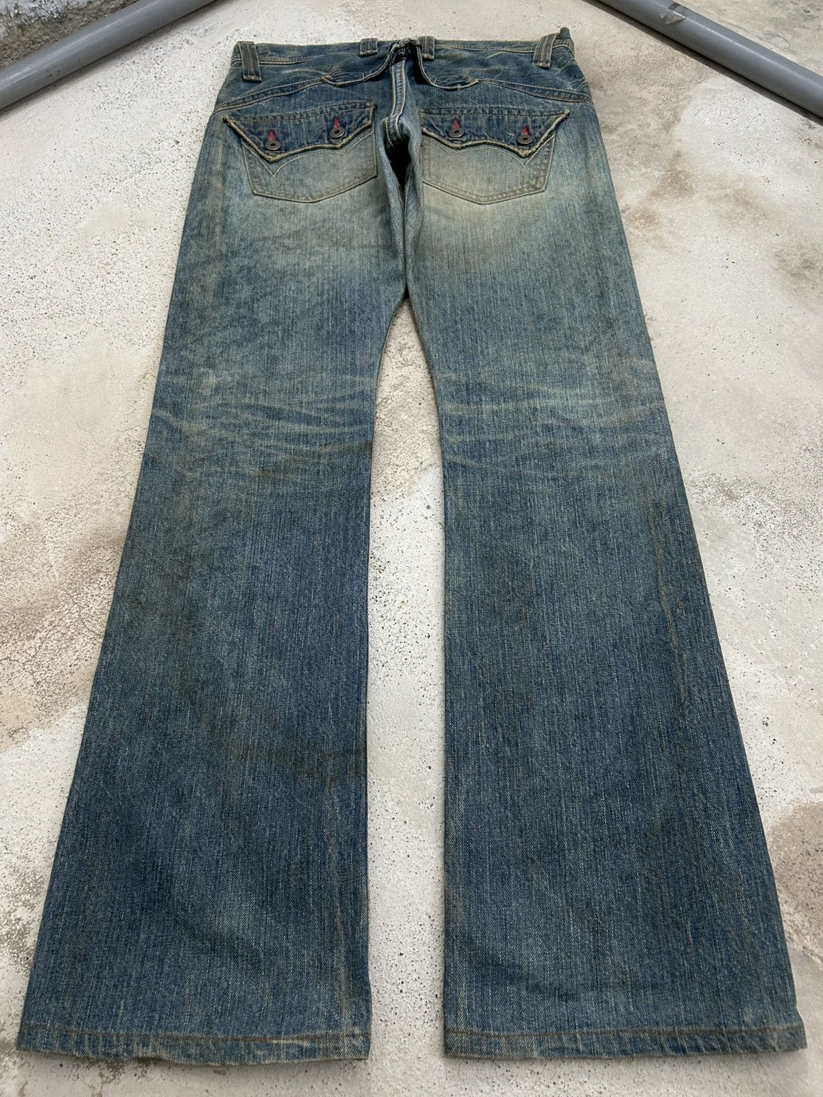 Edwin Vintage Flare Edwin Unisex Mud Wash Low Rise Size US 30 / EU 46 - 2 Thumbnail