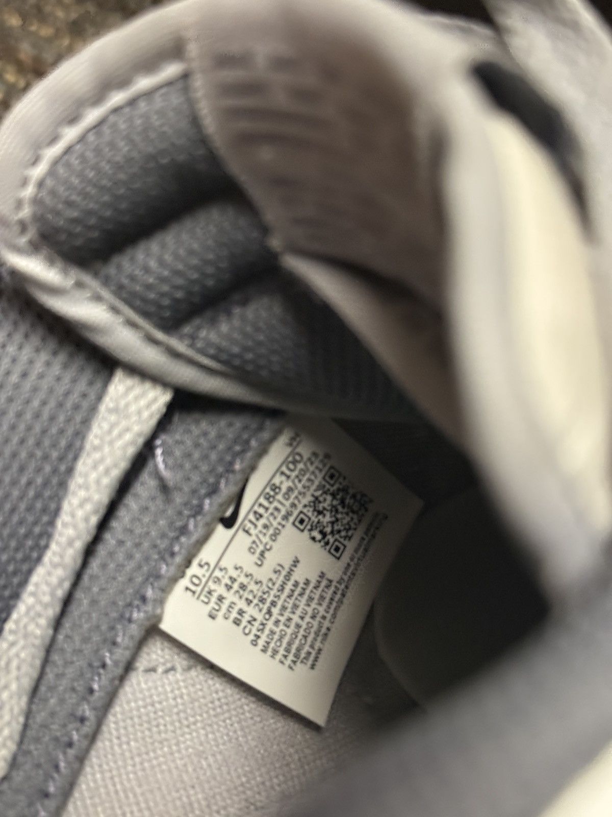 Nike Grey Nike Dunk Size US 10.5 / EU 43-44 - 5 Thumbnail