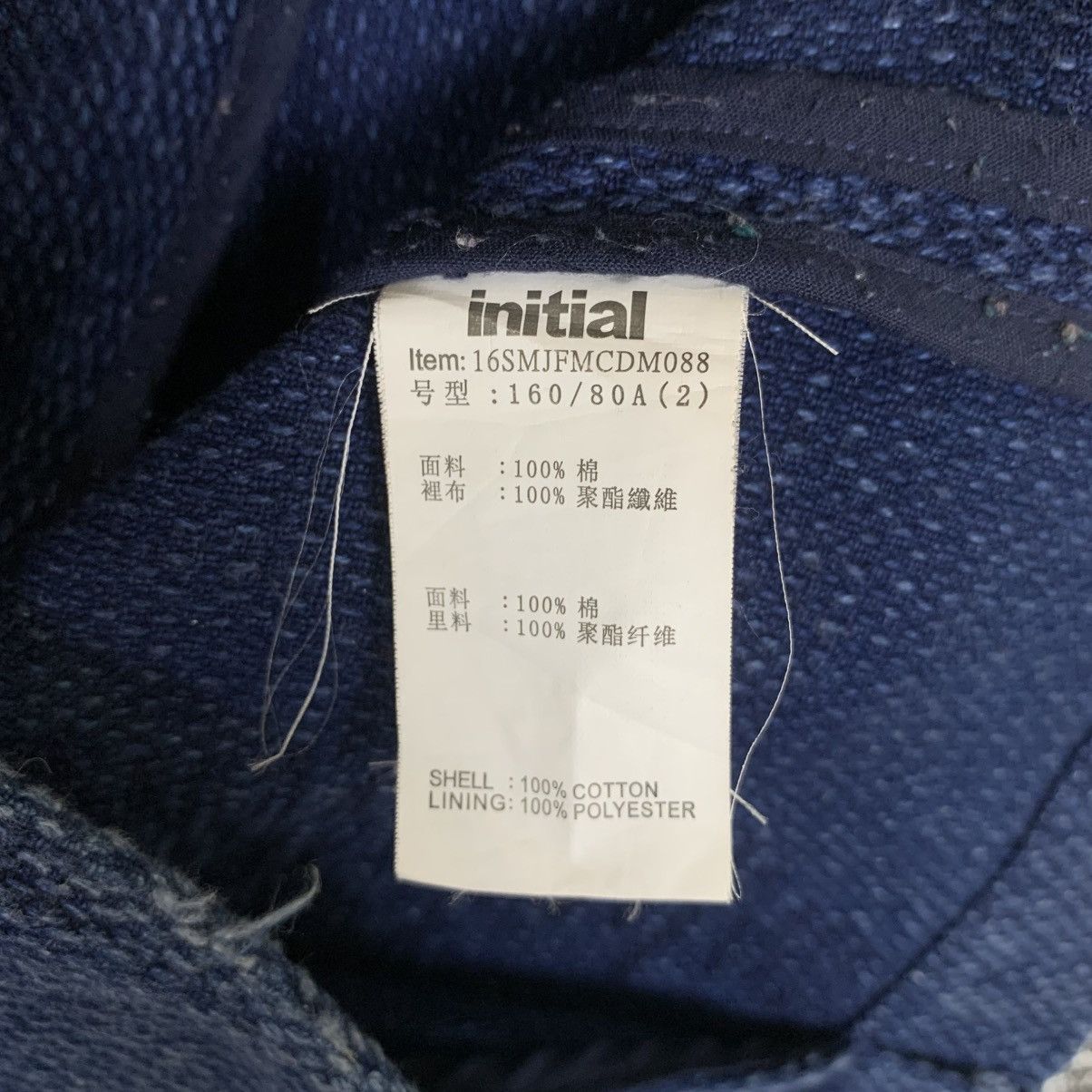 Vintage Vintage Initials Indigo Denim Jacket Size US XS / EU 42 / 0 - 10 Thumbnail
