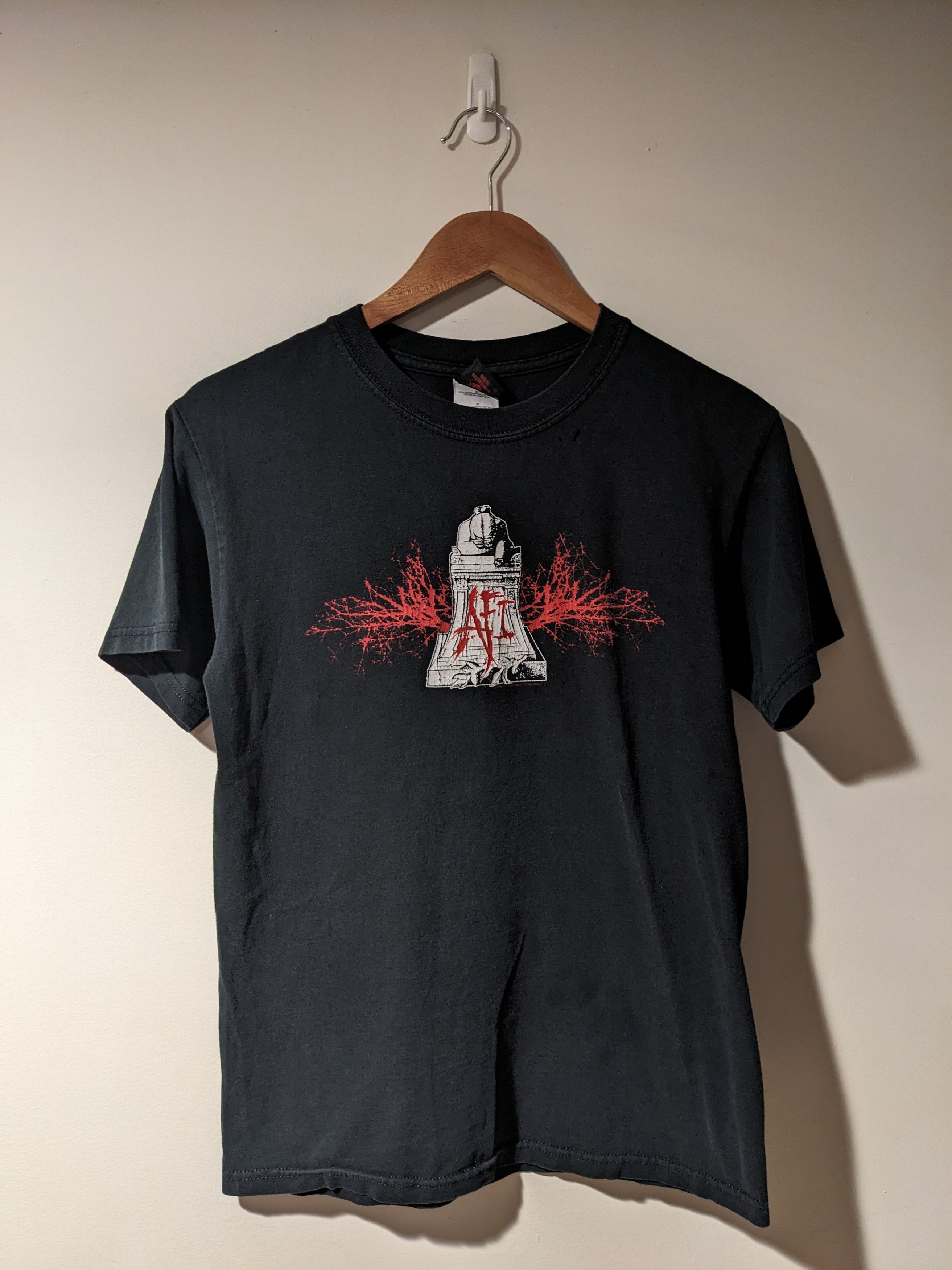 Band Tees Vintage 2005 AFI Cinder Block Post Hardcore Small T-Shirt Size US S / EU 44-46 / 1 - 1 Thumbnail
