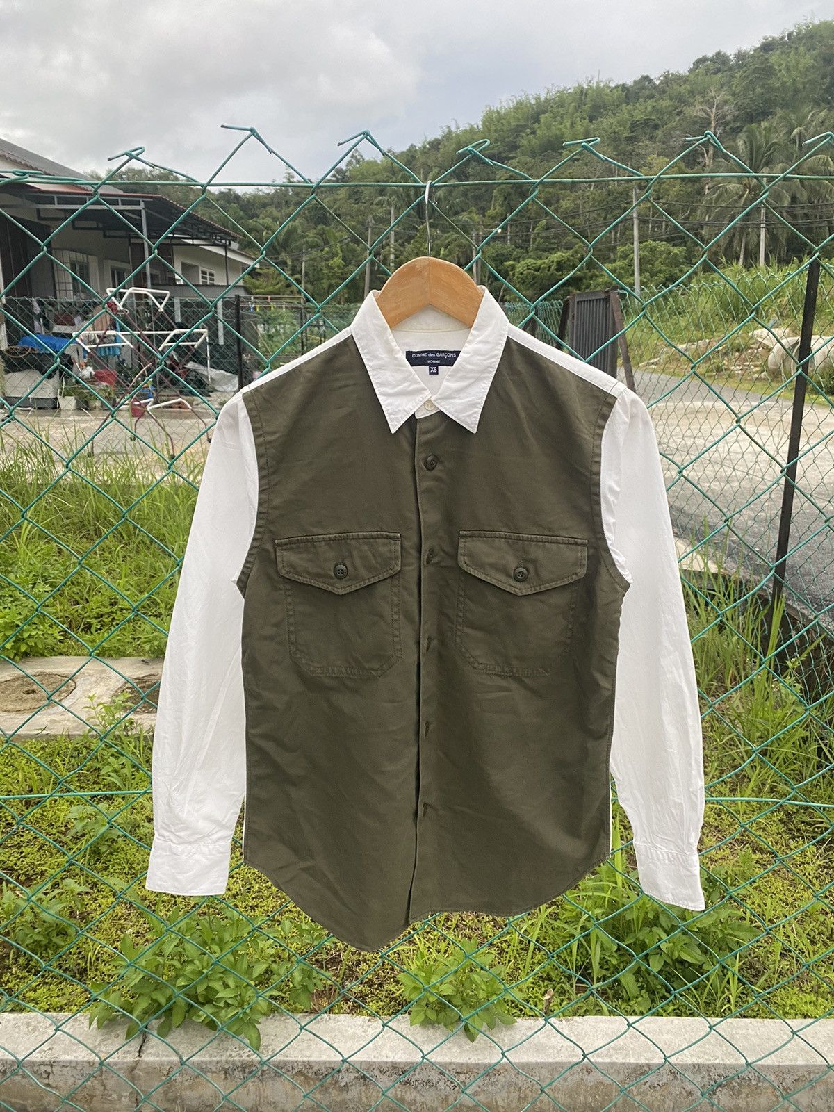 Comme des Garcons AD2016 Comme des Garcon Homme Military Style Shirt Size US XS / EU 42 / 0 - 1 Thumbnail