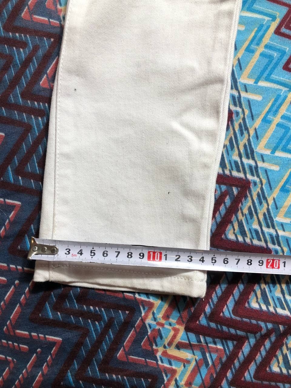 Japanese Brand Crazy Crash Dirty Baggy Faded Jean Japan Avant Garde Style Size US 33 - 9 Thumbnail