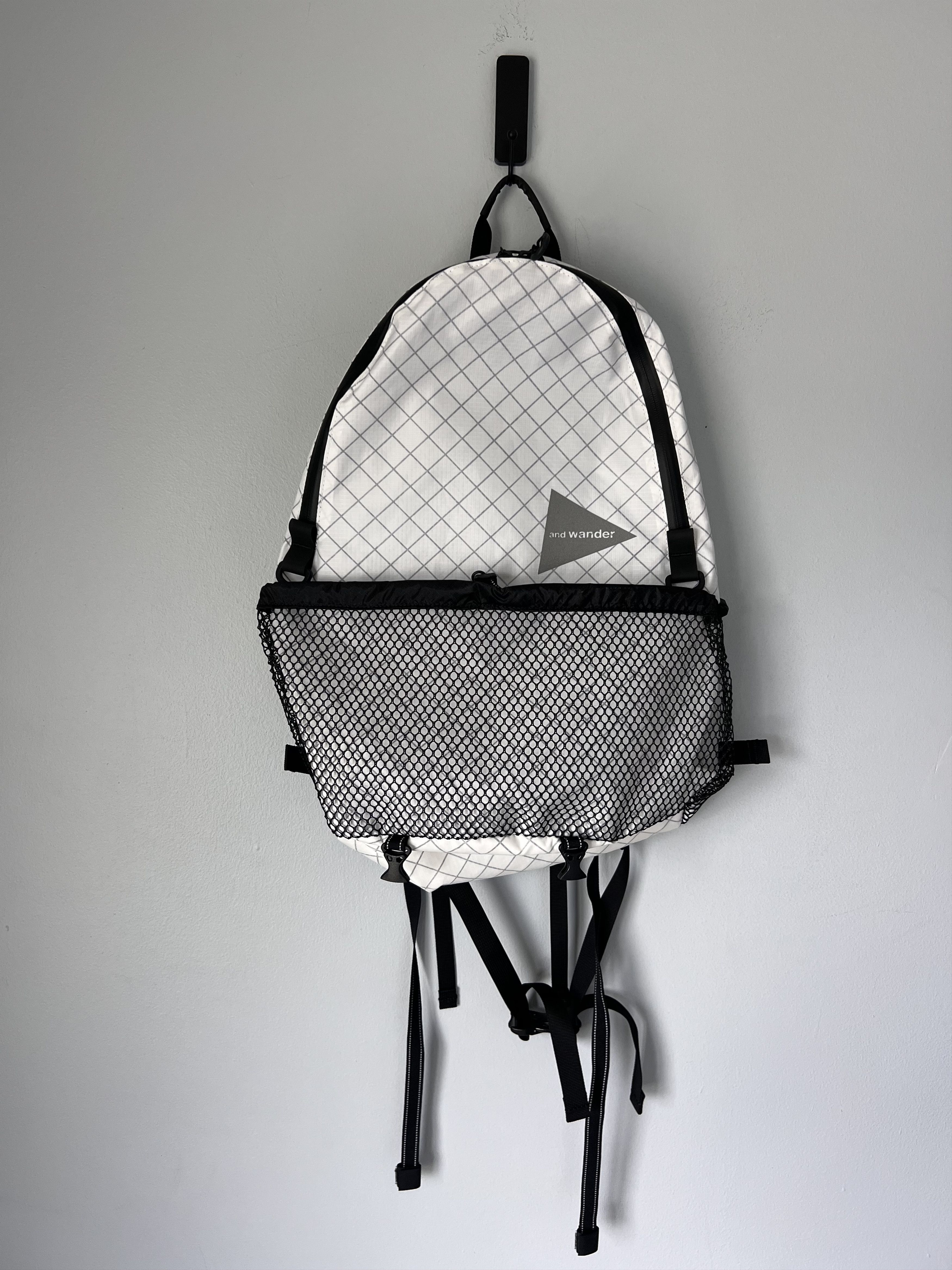 And Wander and Wander Ecopak 20L Daypack Backpack in White Size ONE SIZE - 1 Thumbnail