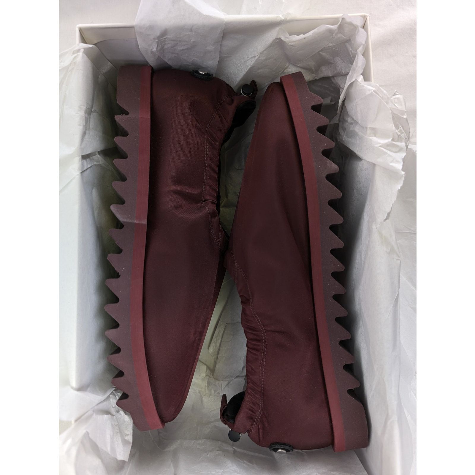 A-COLD-WALL* o1rshd1 Nylon Loafers Red Slip Ons in Maroon 8 UK - 9 US Size US 9 / EU 42 - 17 Thumbnail