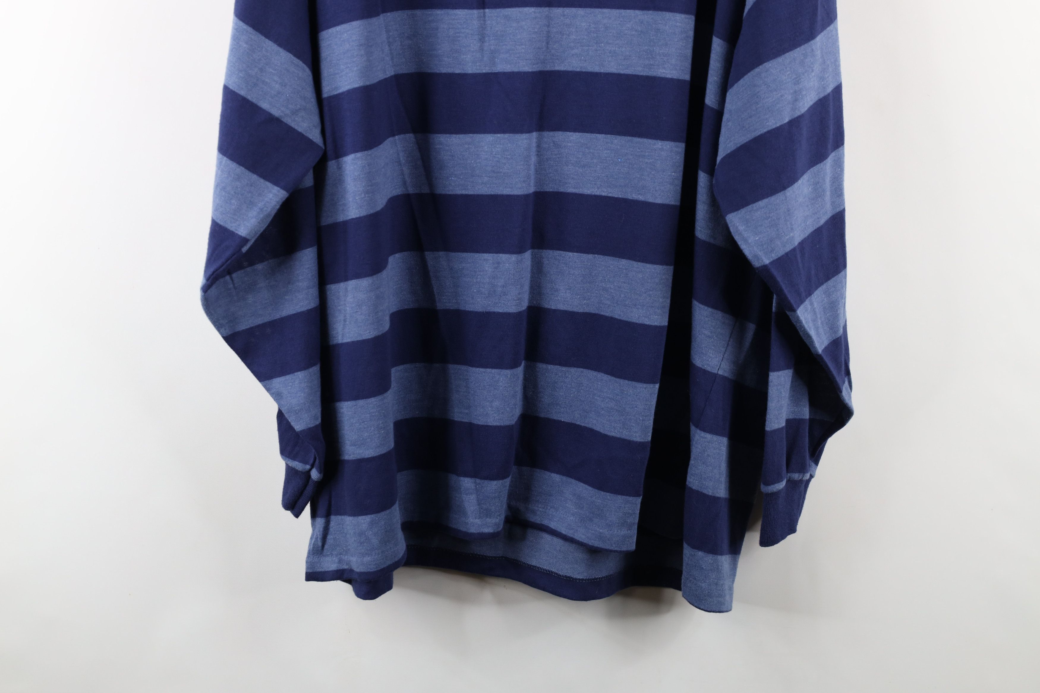 Vintage Vintage 90s Streetwear Block Long Sleeve Henley T-Shirt USA Size US XL / EU 56 / 4 - 12 Thumbnail