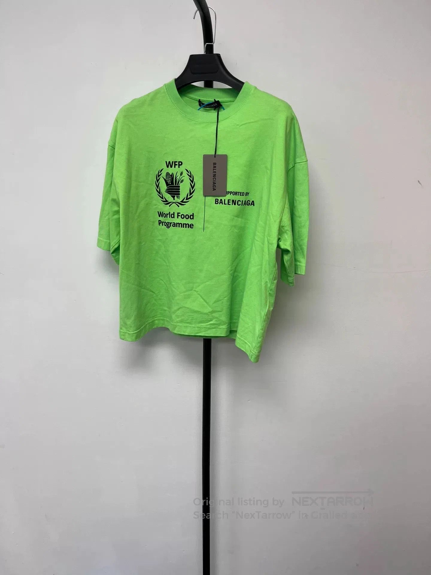 Balenciaga Balenciaga Wheat Ear Short-Sleeve Top. Size US S / EU 44-46 / 1 - 1 Thumbnail
