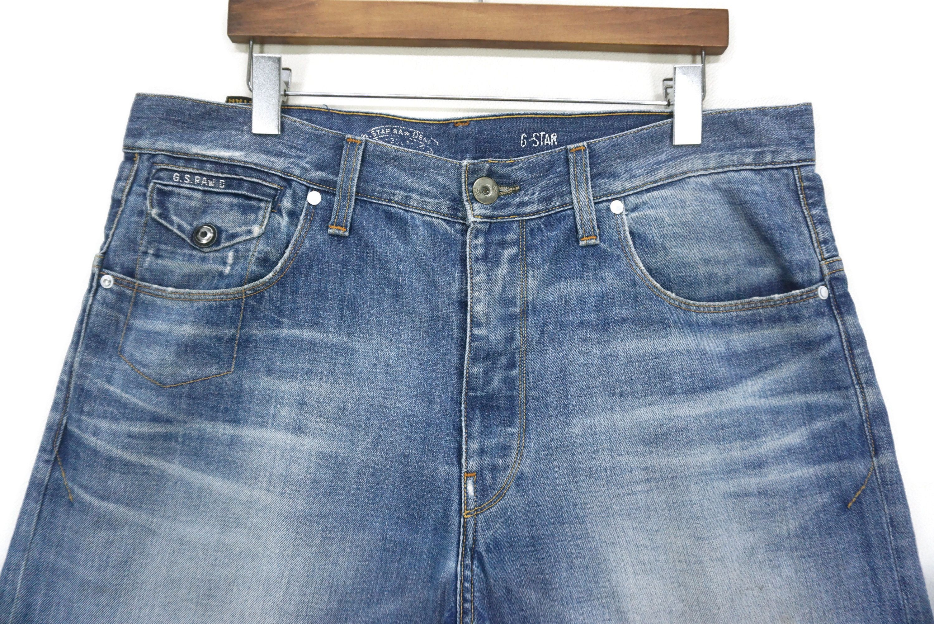 G-Star G-star Jeans Size W37xL32.5 Morris Tapered Button Fly Denim Size US 36 / EU 52 - 3 Thumbnail