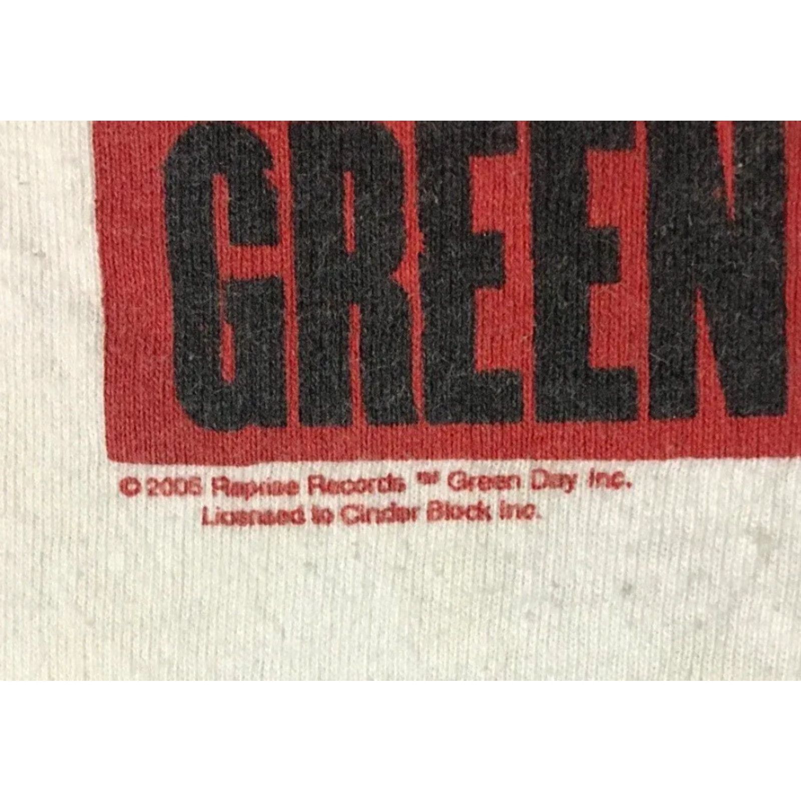 Vintage Vtg 2005 Green Day American Idiot Faded Tour Shirt S Punk Rock Promo Grunge Y2K Size US S / EU 44-46 / 1 - 5 Thumbnail