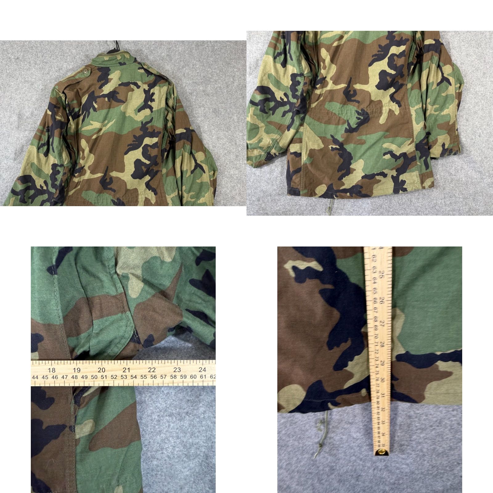 Vintage VINTAGE Woodland M65 Field Jacket Camouflage Green Long Blue? Size US S / EU 44-46 / 1 - 8 Thumbnail