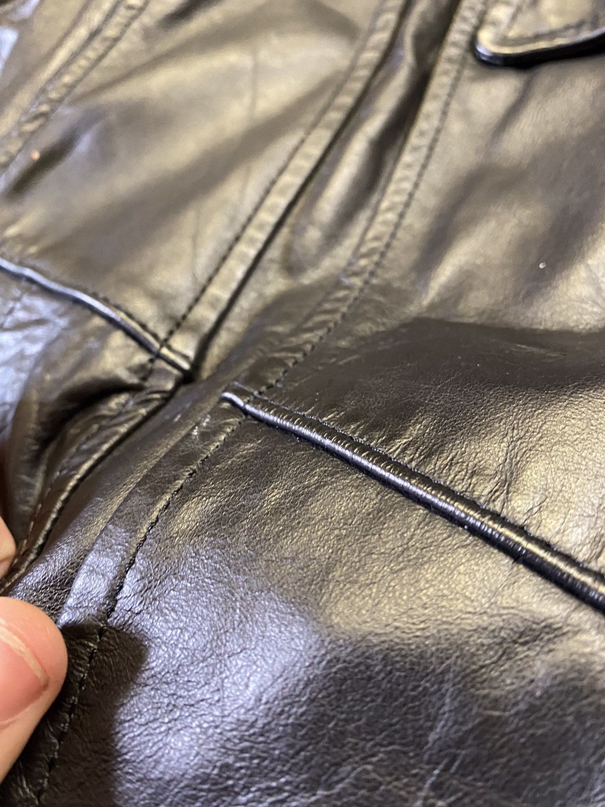 Other Leather bomber jacket paired with free Burberry scarf Size US S / EU 44-46 / 1 - 4 Thumbnail