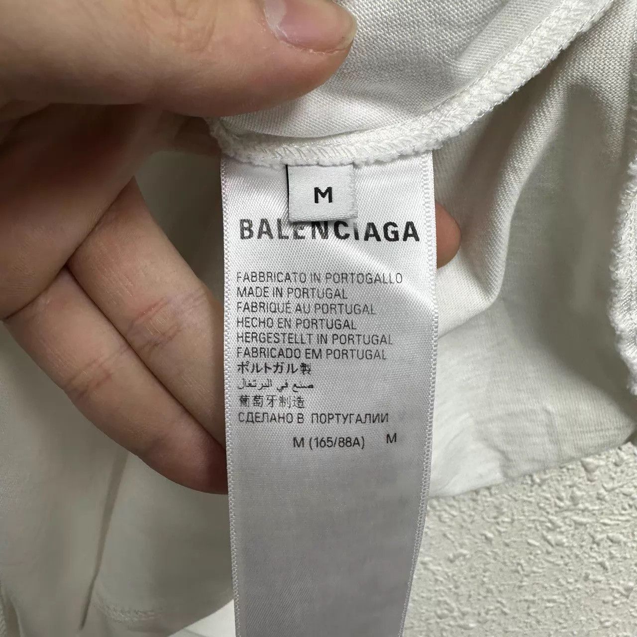 Balenciaga Balenciaga 3B Embroidered Logo SS Tee M New Size US M / EU 48-50 / 2 - 4 Thumbnail