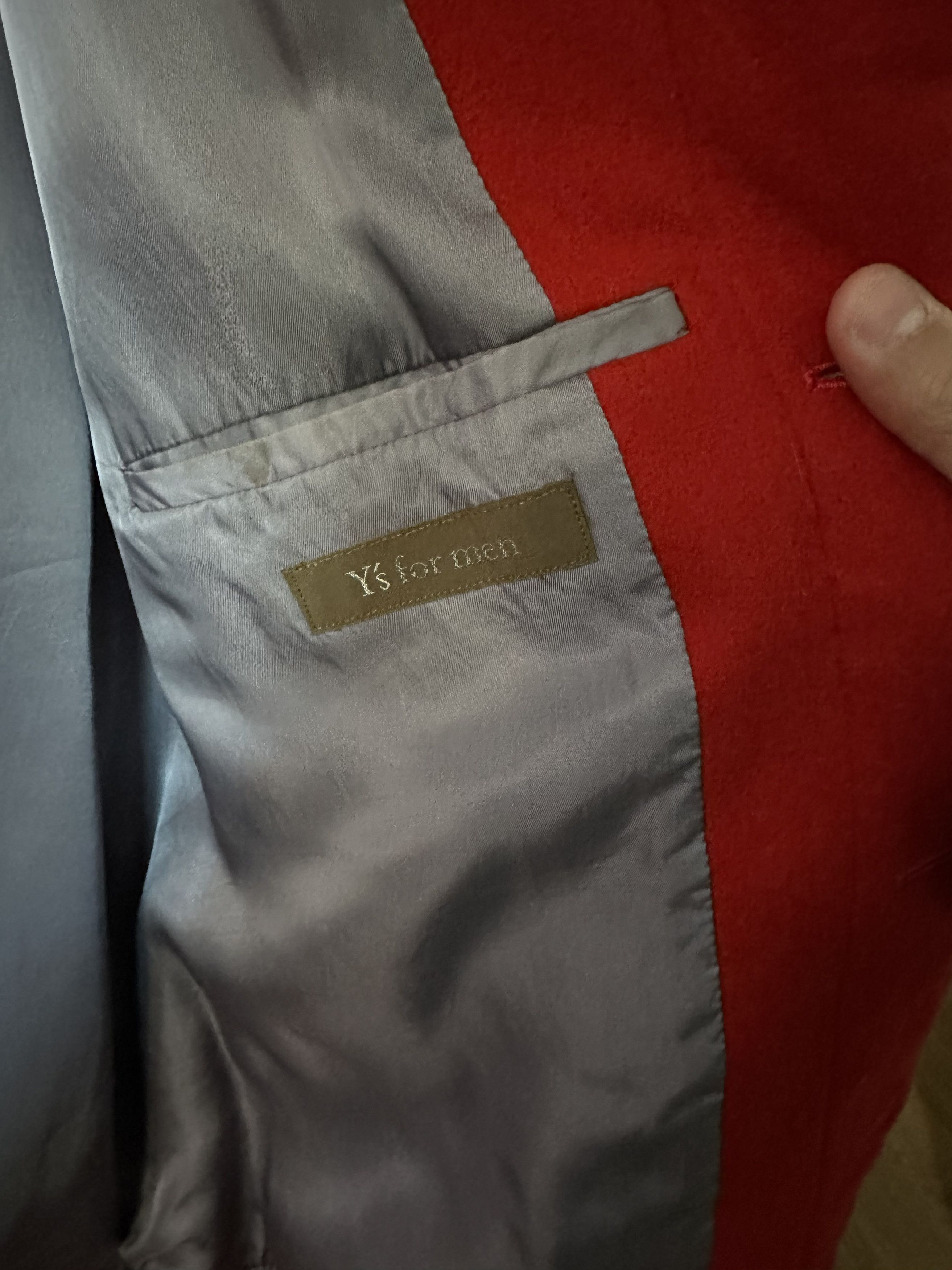 Y's × Yohji Yamamoto Red Vintage Y's Bomber Size US L / EU 52-54 / 3 - 5 Thumbnail