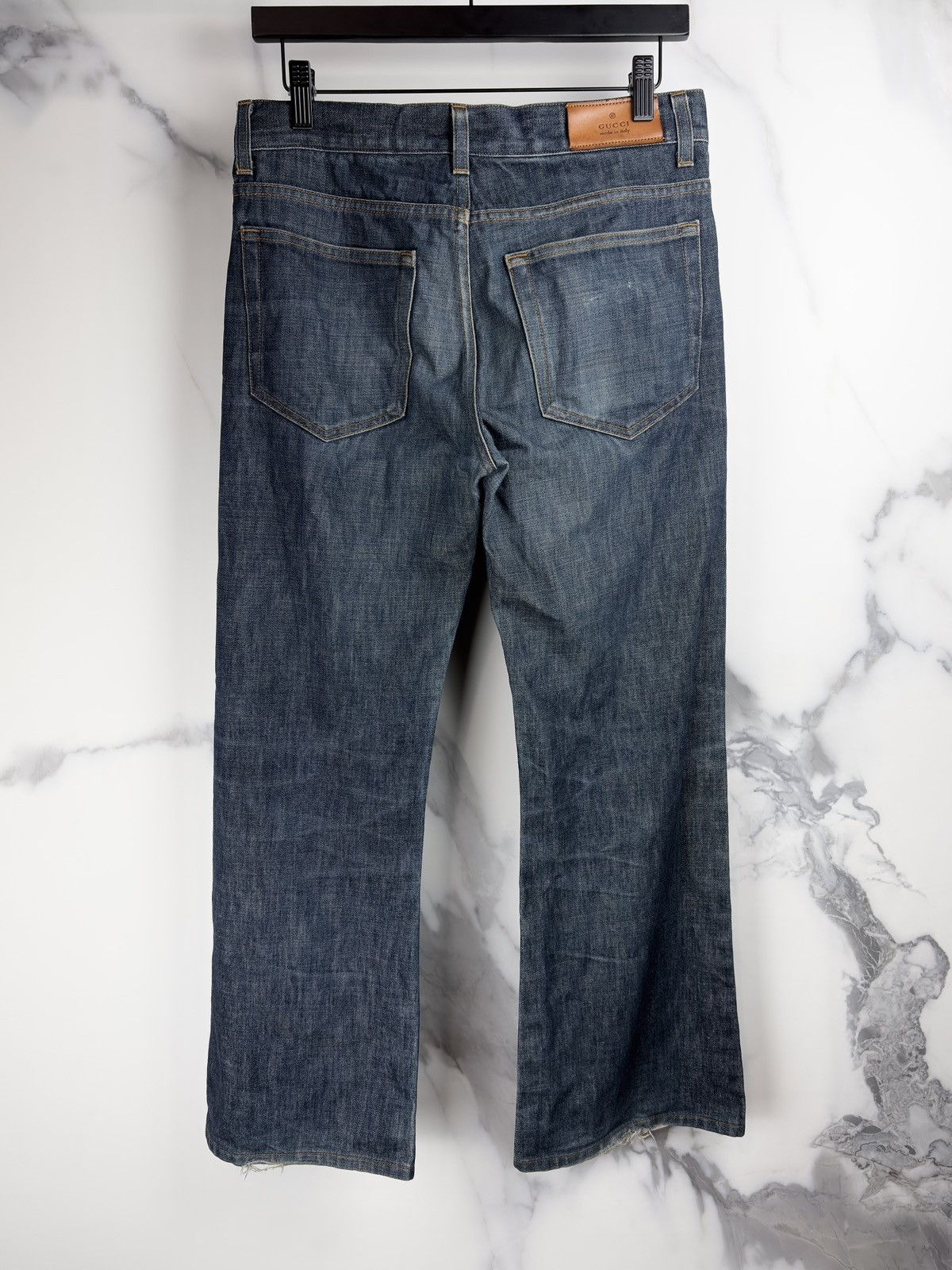 Gucci Gucci Tom Ford Flared Indigo Denim Jeans Vintage Size US 30 / EU 46 - 3 Thumbnail