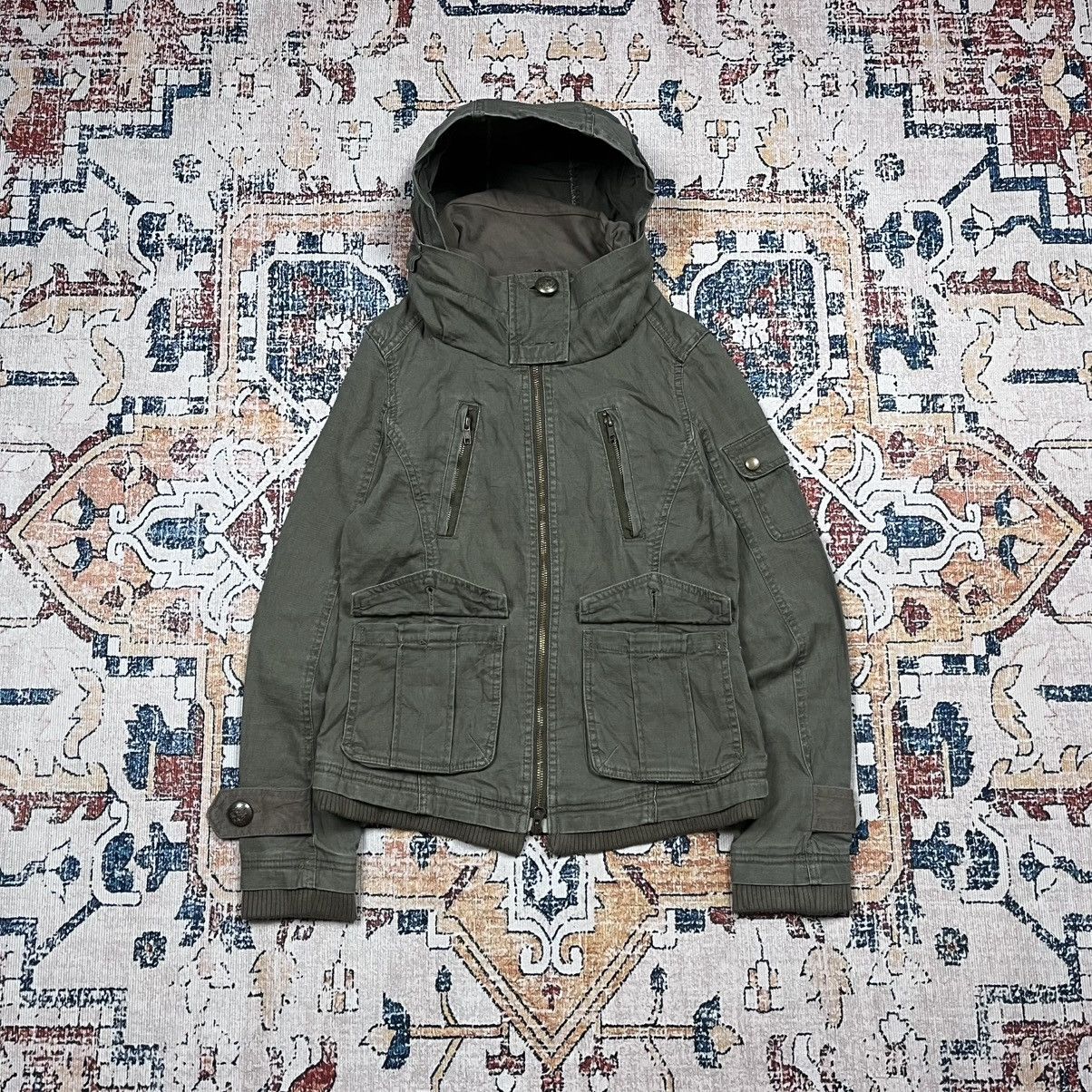Japanese Brand Bono Jacket GOA Style Military Troop Back Number Size US S / EU 44-46 / 1 - 1 Thumbnail