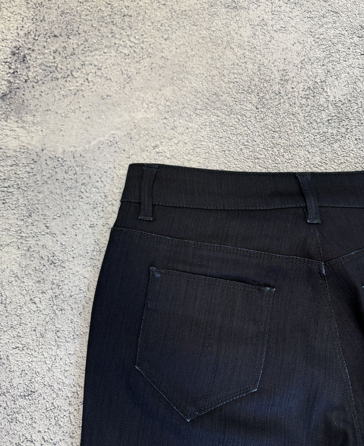 Prada Prada Women Jeans Straight Dark Indigo Denim Italy Size 29 Size 29" - 19 Thumbnail
