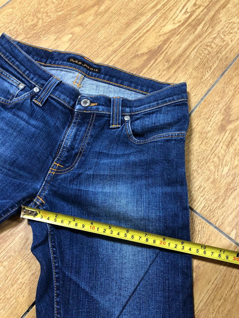 Nudie Jeans Nudie Jeans Women's Tight Long John Deep Murky Blue Size 28" / US 6 / IT 42 - 15 Thumbnail