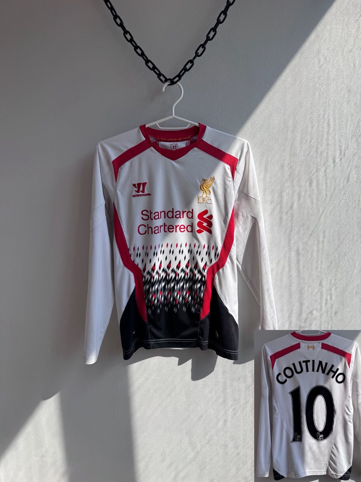 Warrior LIVERPOOL 2013 2014 COUTINHO #10 FOOTBAL SHIRT SOCCER JERSEY Size US XXS / EU 40 - 1 Thumbnail