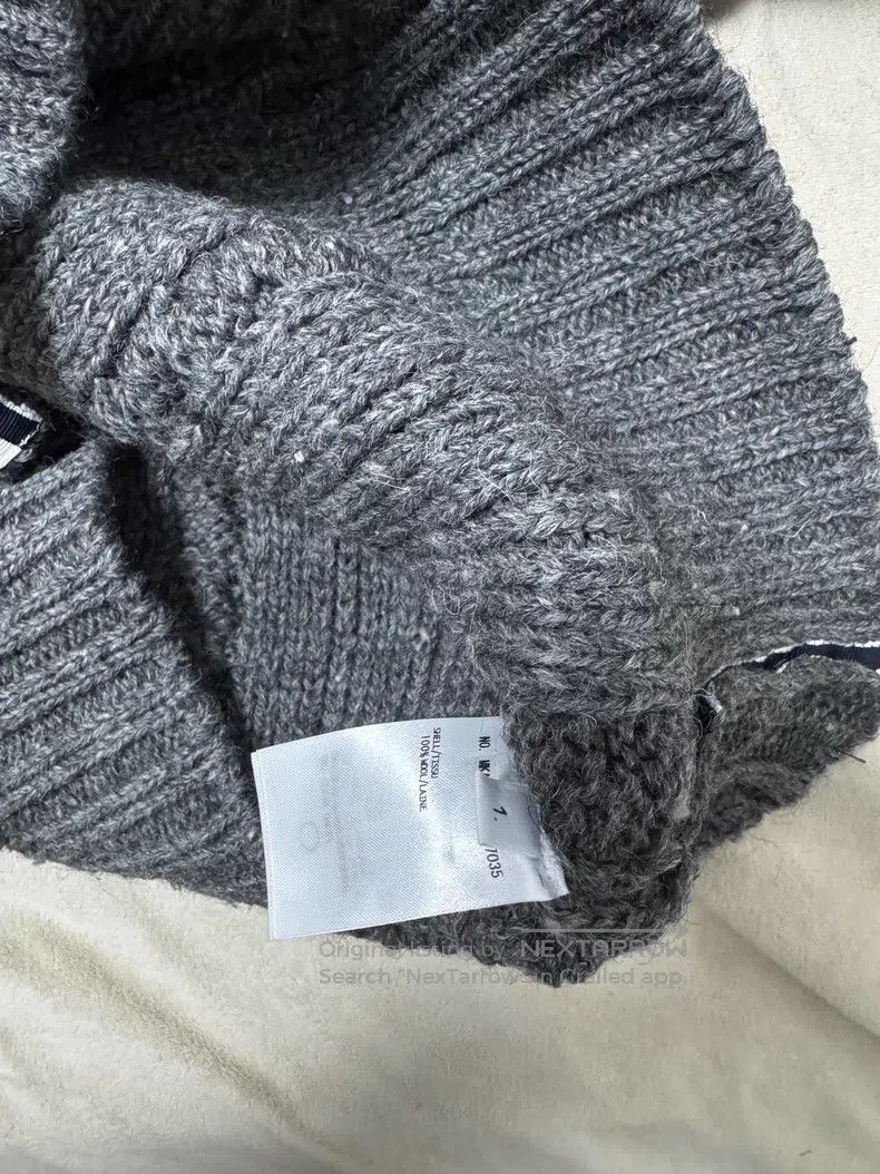 Thom Browne Thom Browne Dark gray sweater Size US S / EU 44-46 / 1 - 2 Thumbnail