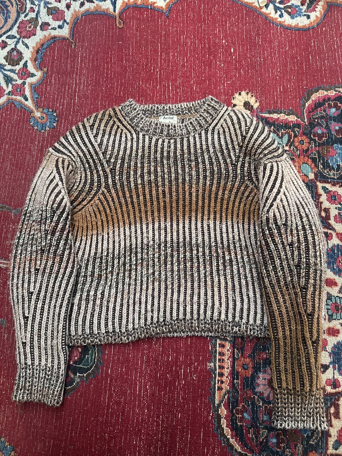 Acne Studios Acne Studios Rare Multi Color Knit Size US M / EU 48-50 / 2 - 1 Thumbnail