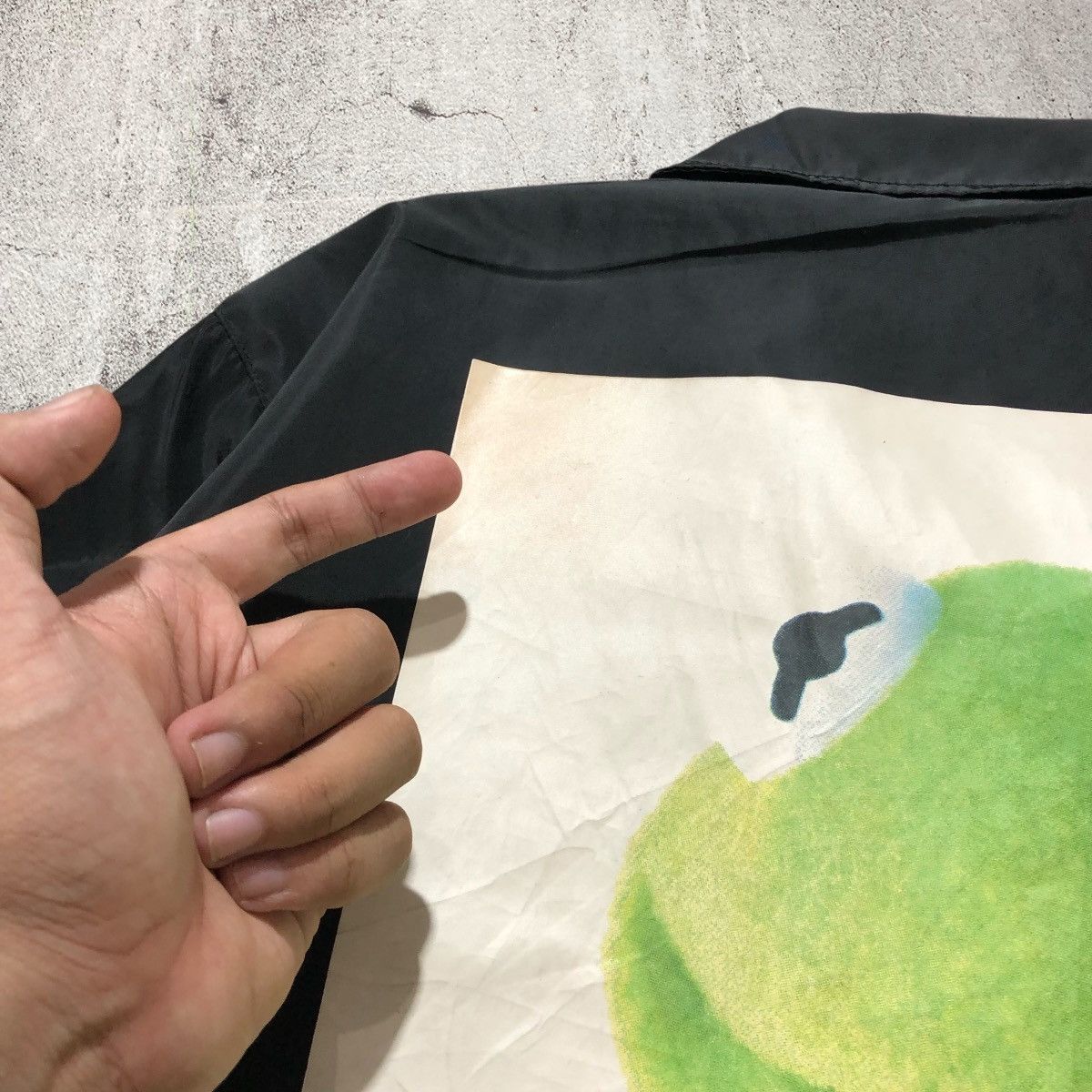 Disney 2000s Disney The Muppets Kermit Big Frame Coach Jacket Black Size US XL / EU 56 / 4 - 3 Thumbnail