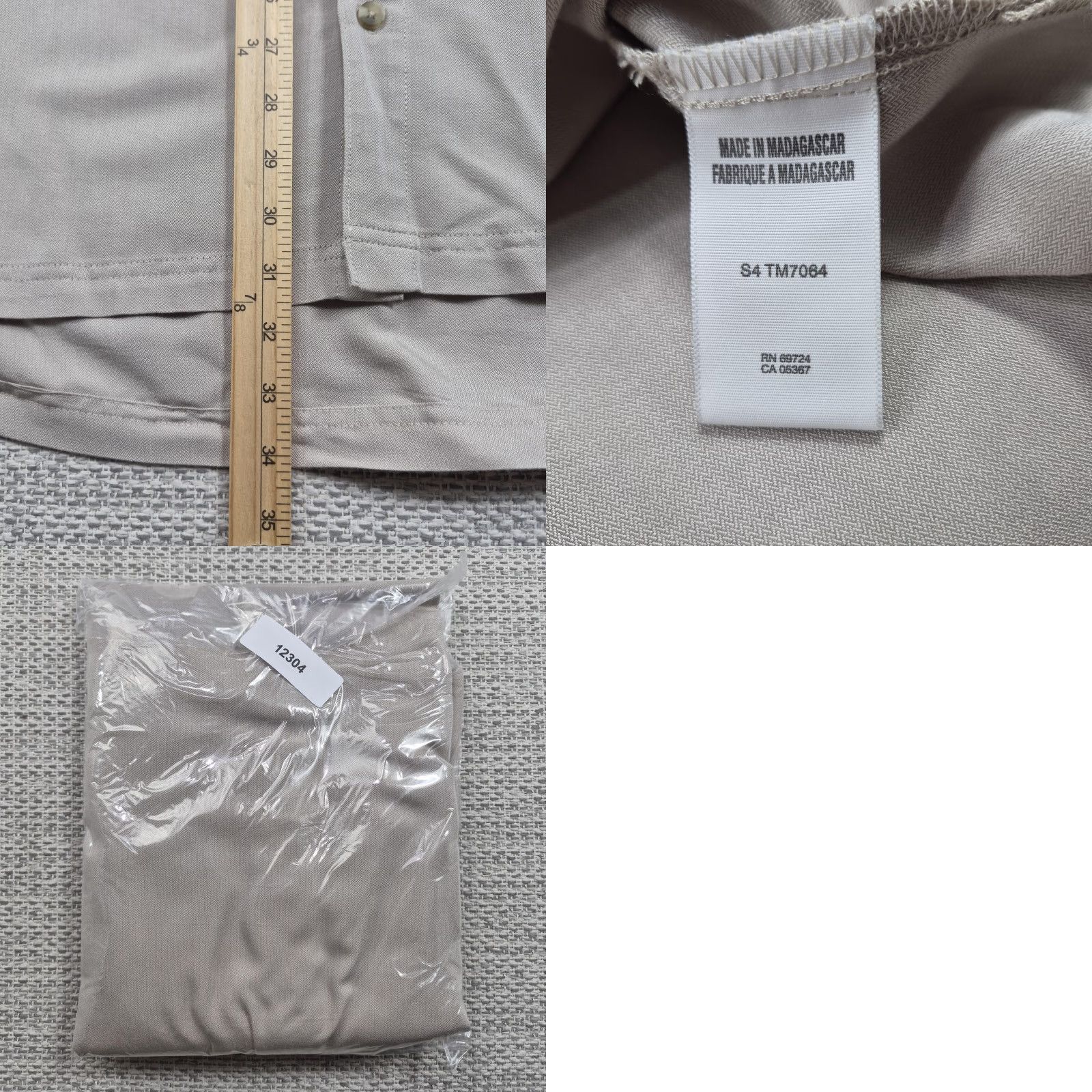 Vintage Columbia GRT Shirt Mens XL Button-Up Beige Twill Short Sleeve Casual Camp/Vintage no Size US XL / EU 56 / 4 - 9 Thumbnail