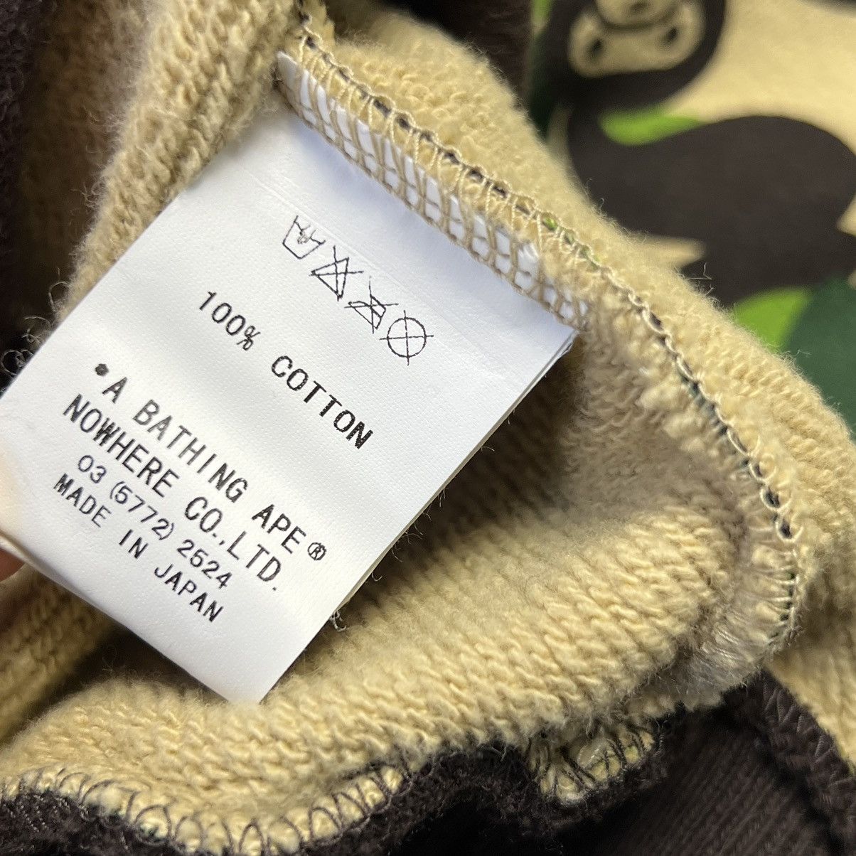 Bape Baby Milo Bape Green Camo Virsity Jacket Size US L / EU 52-54 / 3 - 6 Thumbnail