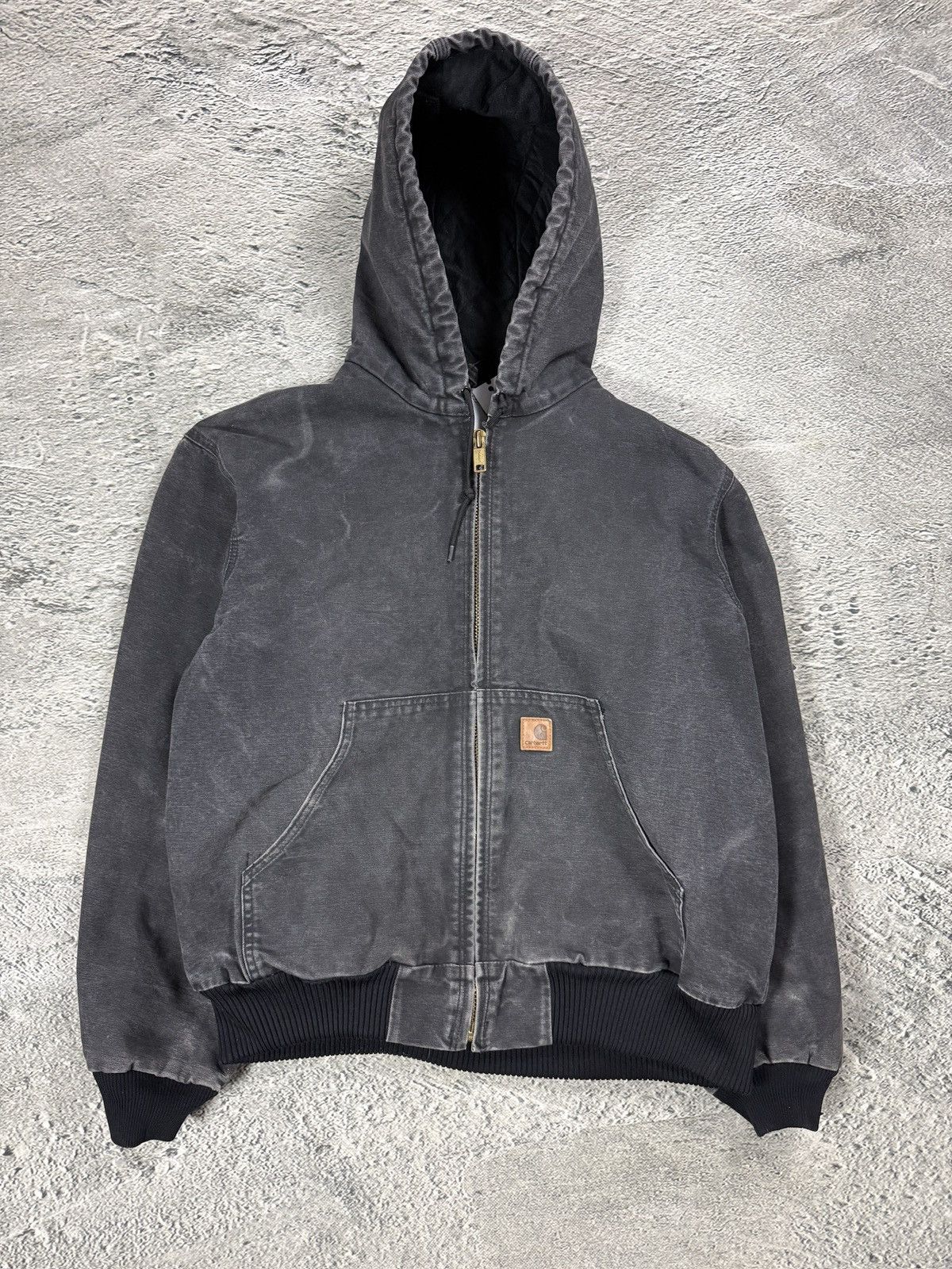 Carhartt OG Carhartt Active Jacket Washed vintage black Size US L / EU 52-54 / 3 - 1 Thumbnail