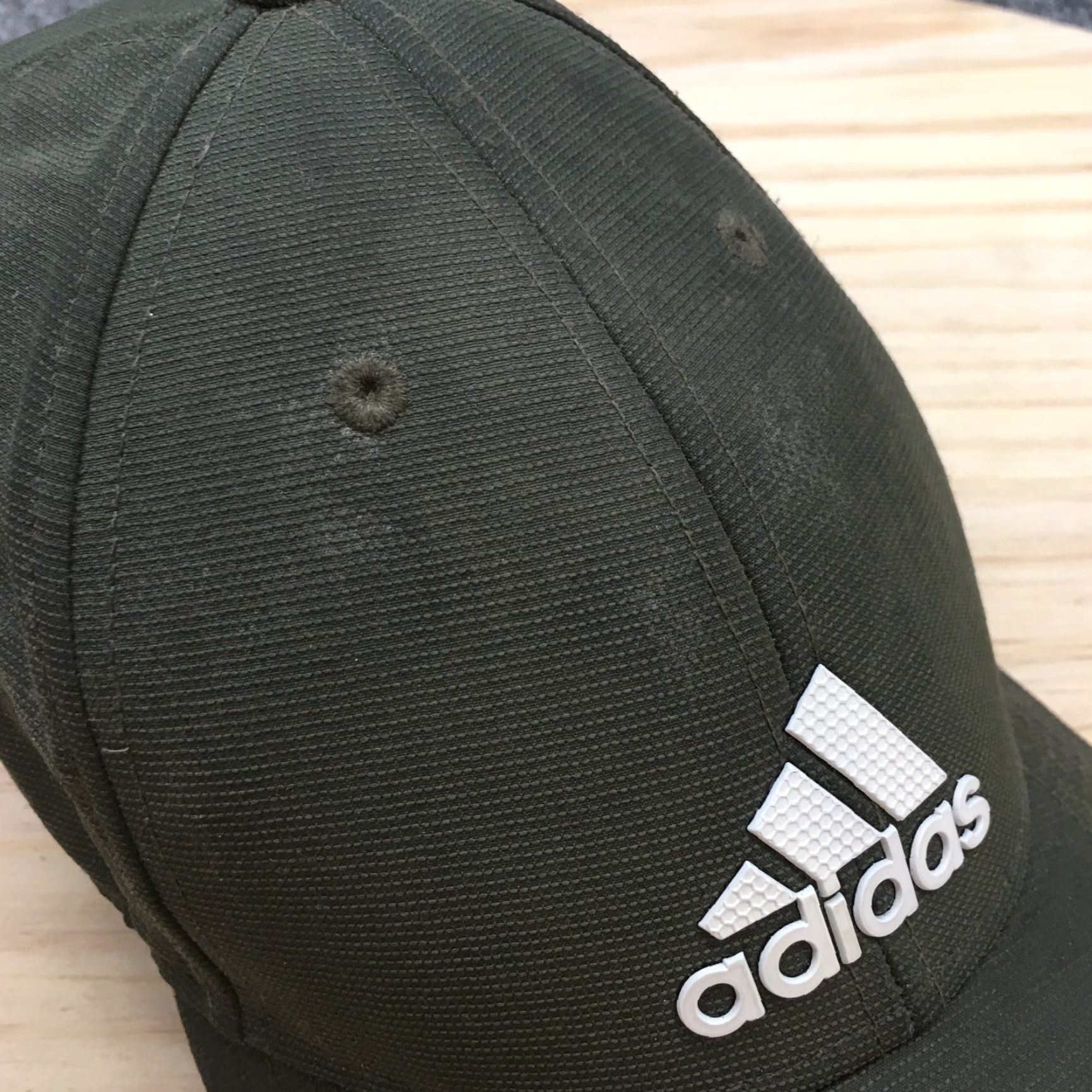 Adidas Adidas Baseball Cap Hat Mens Gray One Size Adjustable Curved Bill Casual Comfort Size ONE SIZE - 5 Thumbnail